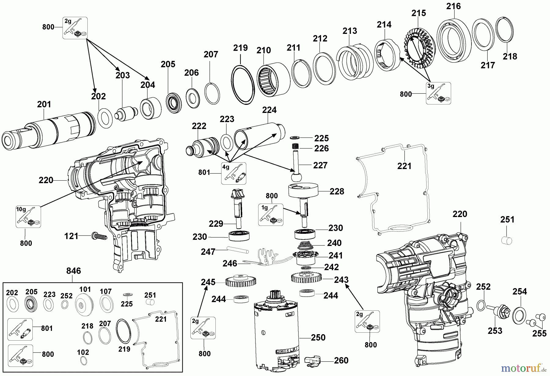 DEWALT Bohrhämmer Bohrhämmer SDS-PLUS 23744 DC232KL Seite 2