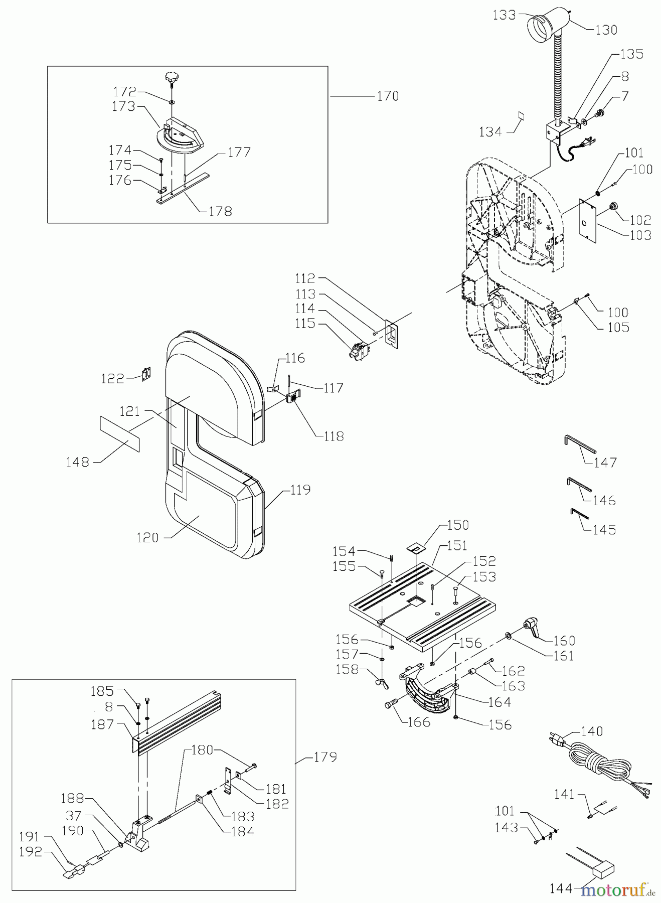 BLACK+DECKER INNENAUSSTATTUNG SÄGE 9IN BAND SAW SM400 Seite 2