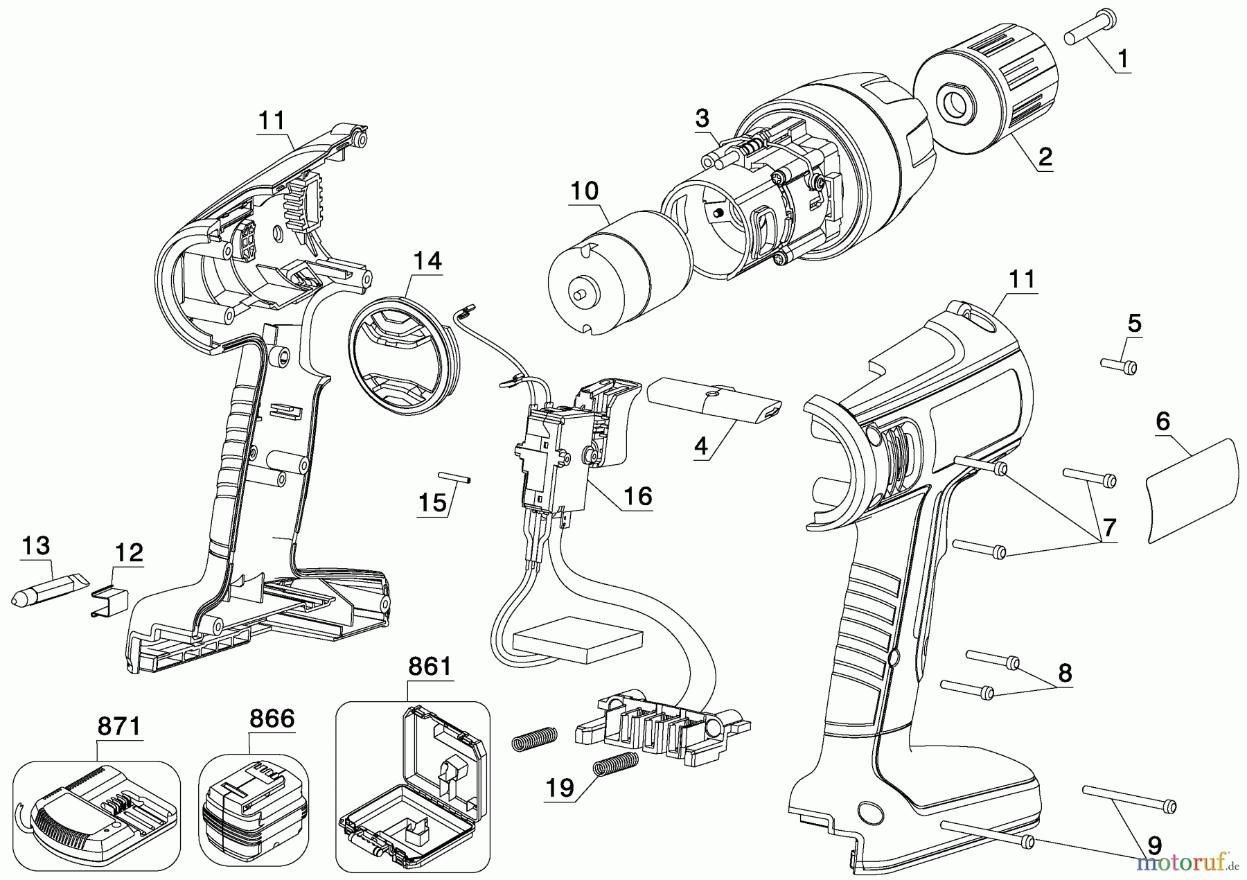 BLACK+DECKER Divers 18V DRILL/DRIVER FS18PSK2 Seite 1