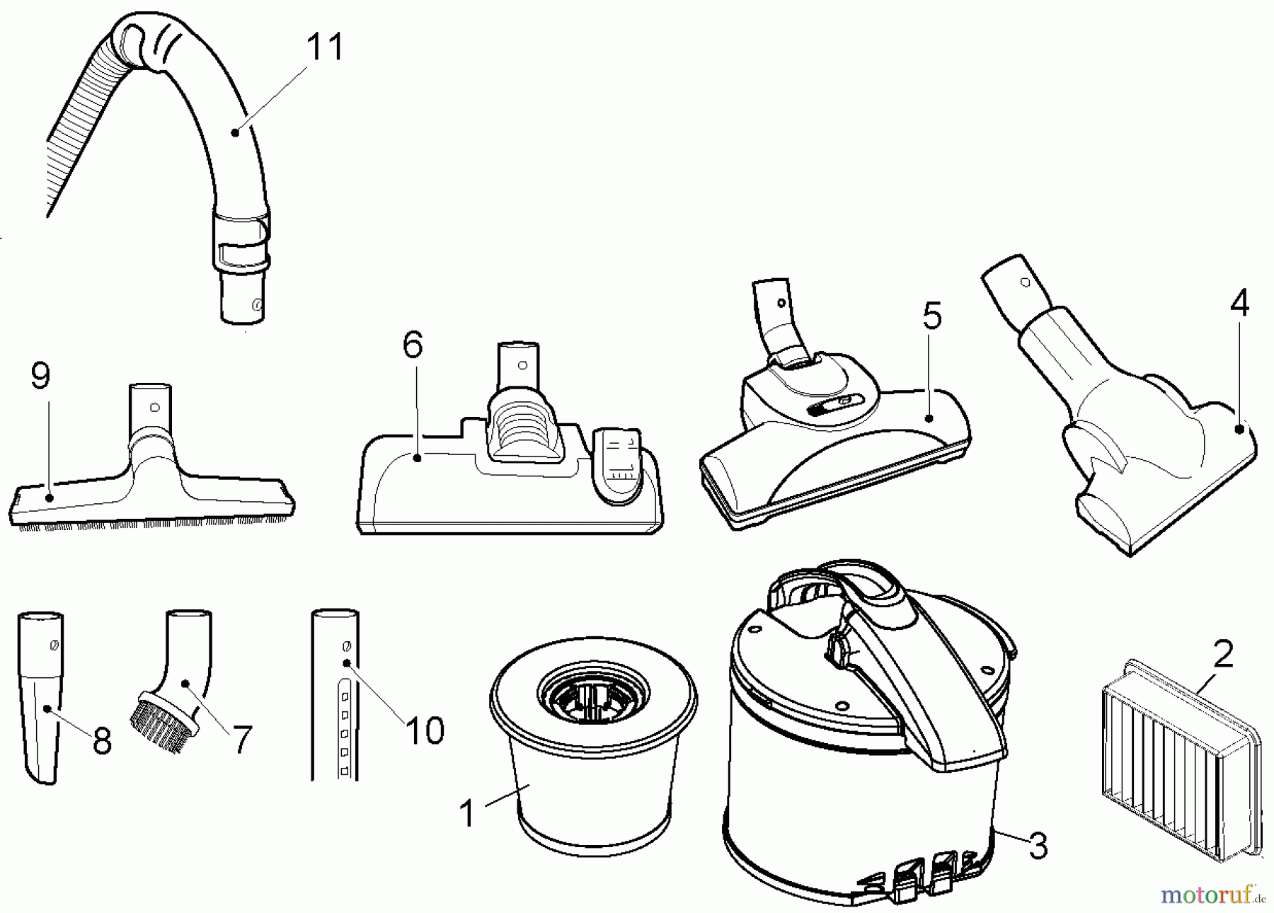 BLACK+DECKER INNENAUSSTATTUNG AUTOPFLEGE & MINIHANDWERK BAGLESS CYLINDER VAC-PET VN1400P Seite 1
