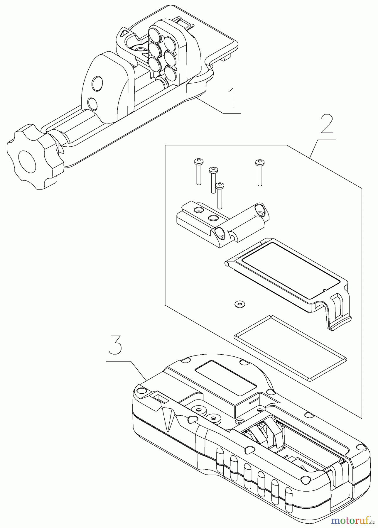 DEWALT ZUBEHÖR ACCESSORIES, ATTACHMENTS & UNPOWERED DETECTOR & CLAMP DW0742 Seite 1