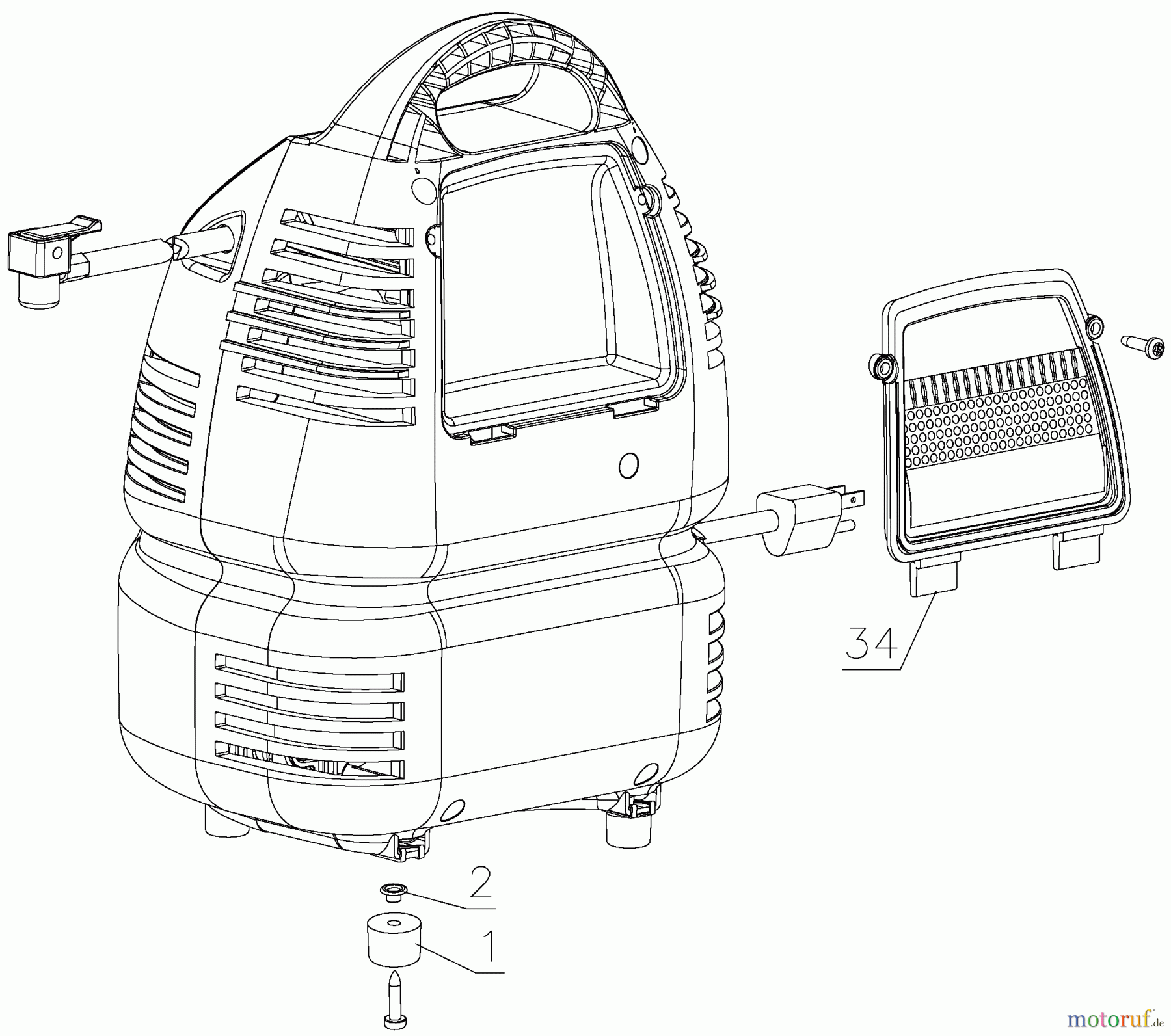 CRAFTSMAN Divers KOMPRESSOR 919-15309 Seite 1