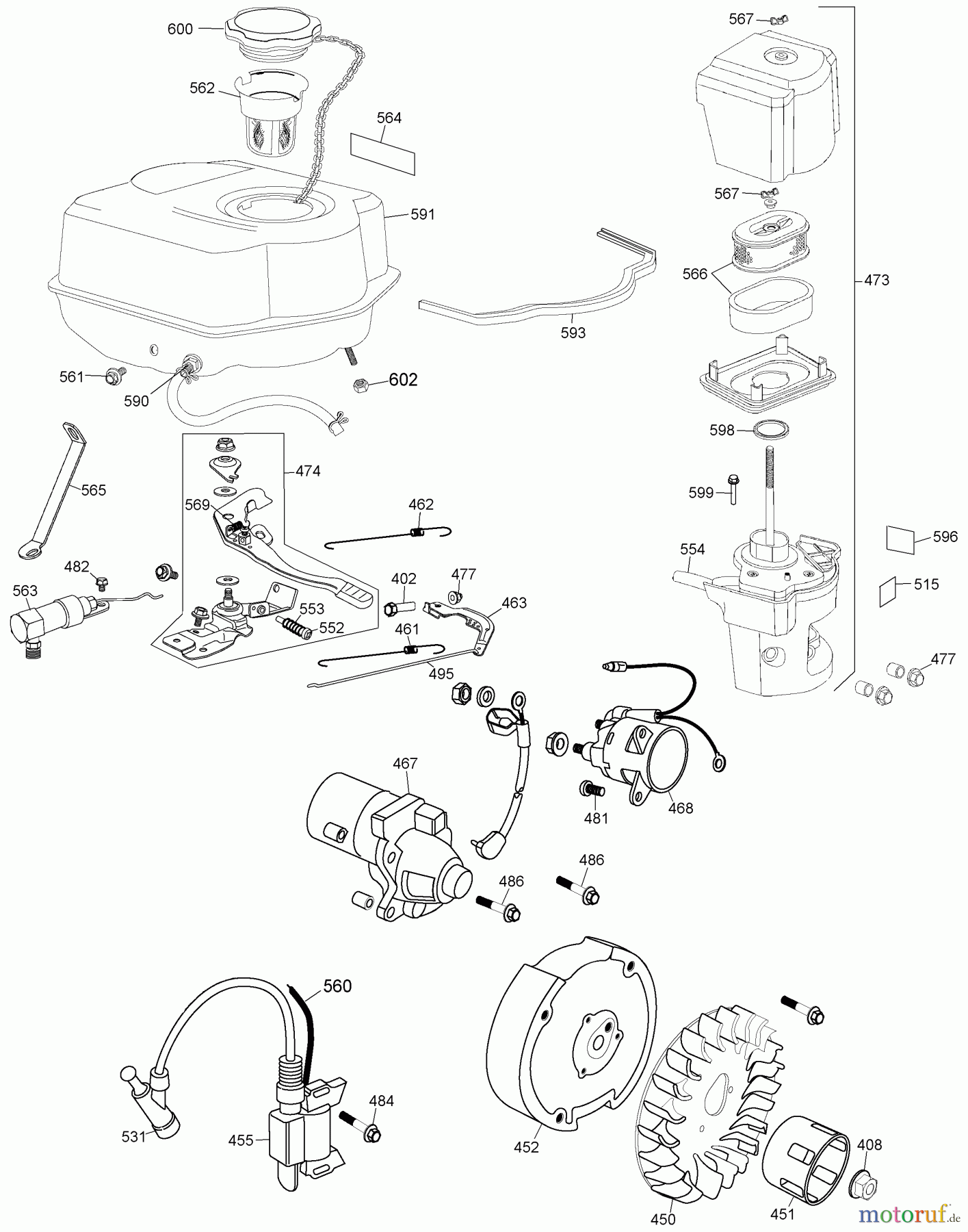  DEWALT SCHNURLOS-SONSTIGES 9HP 17G COMPRESSOR D55695 Seite 5