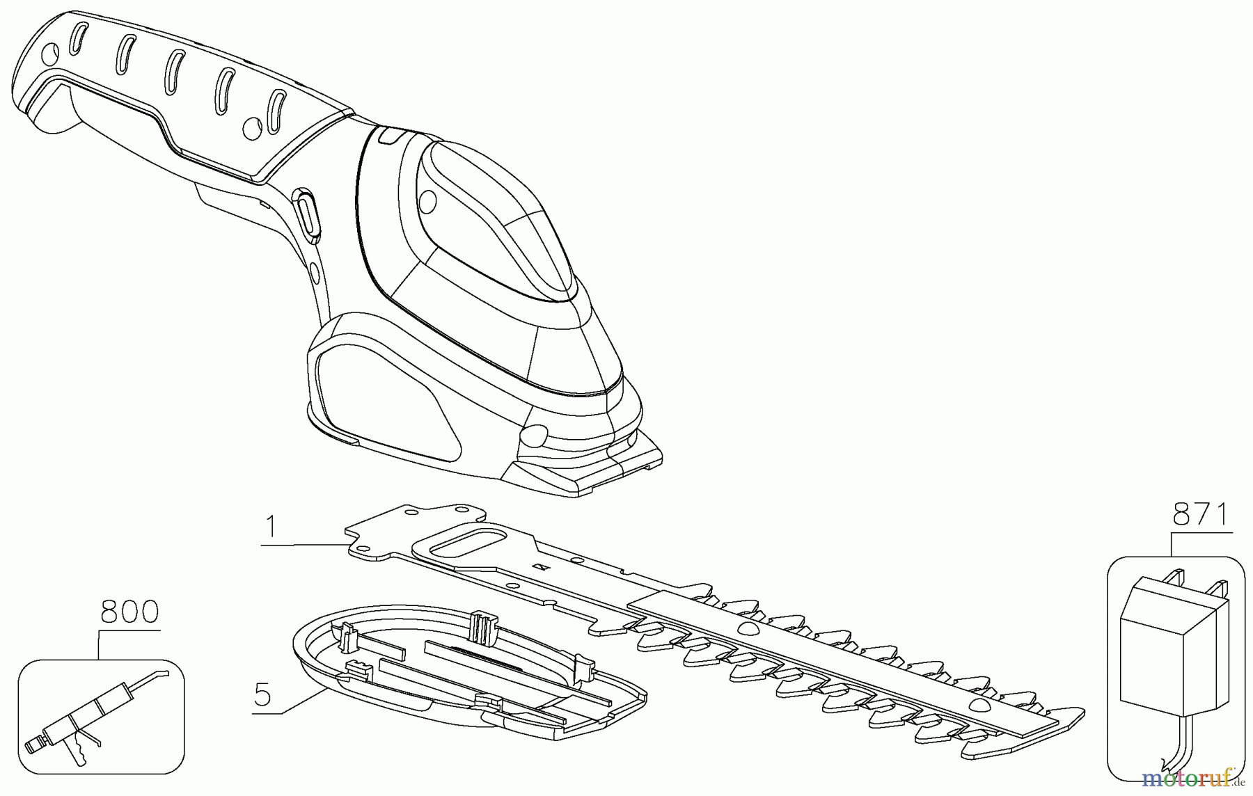 BLACK+DECKER Divers 3.6V SHRUB SHEAR GSN32 Seite 1