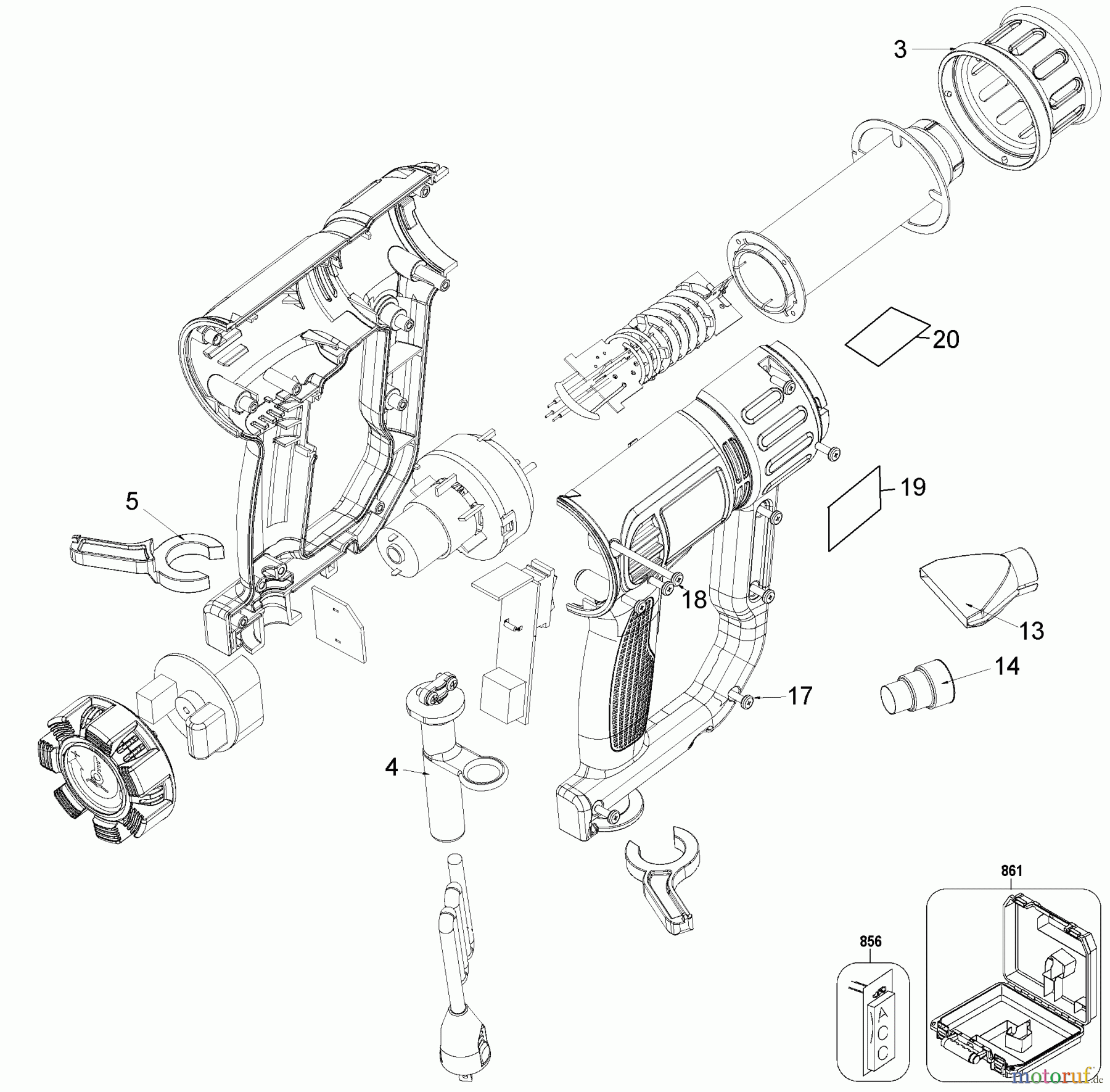  DEWALT HOLZARBEITEN HEIZKANONEN HEIZPISTOLE D26950 Seite 1