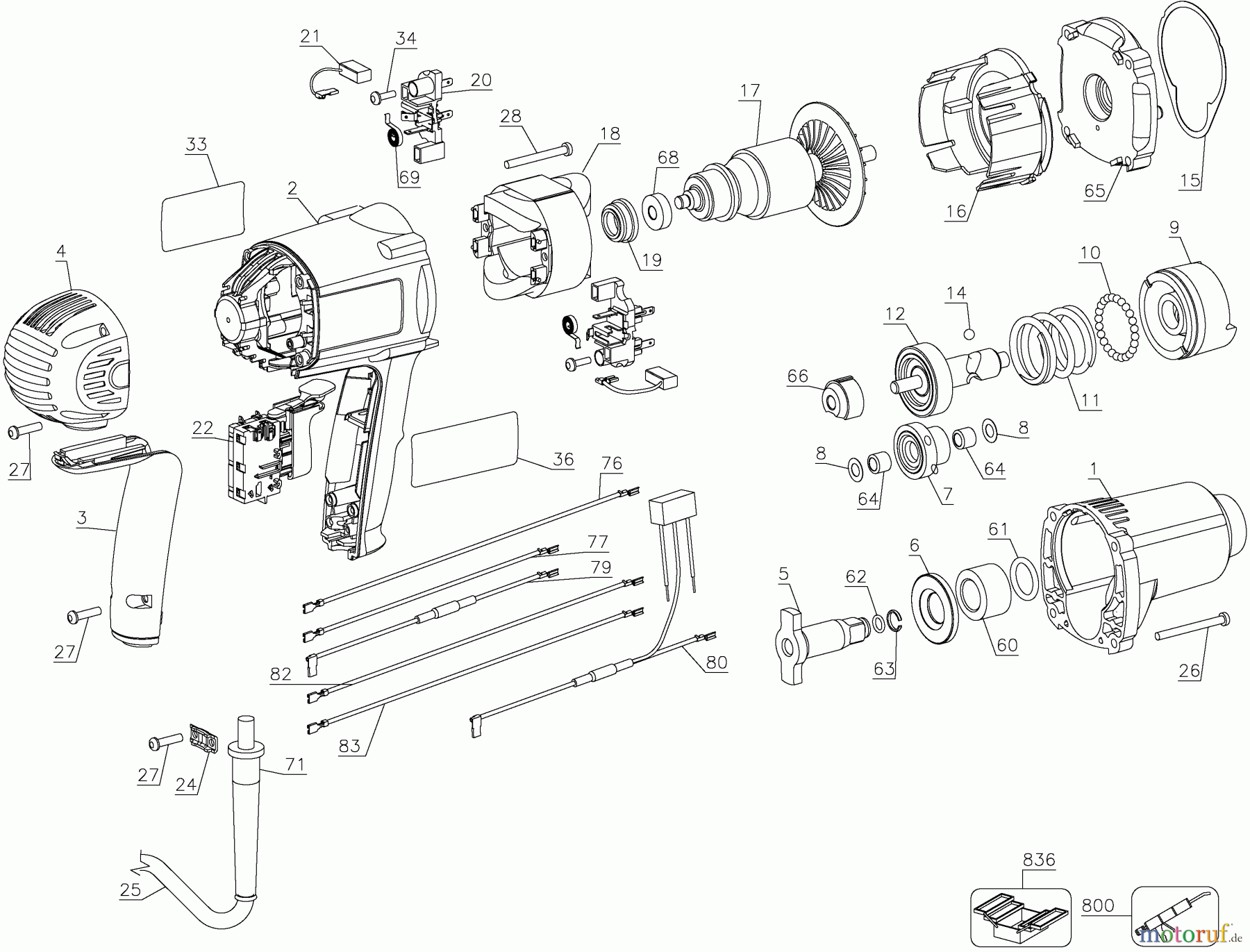  DEWALT SCHRAUBER Schlagschrauber SCHLAGSCHRAUBENSCHL. DW293 Seite 1