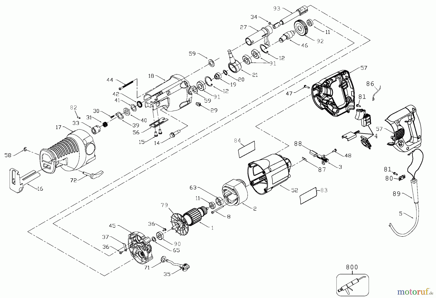 BERNER Divers SÄBELSÄGE BRS1200E Seite 1