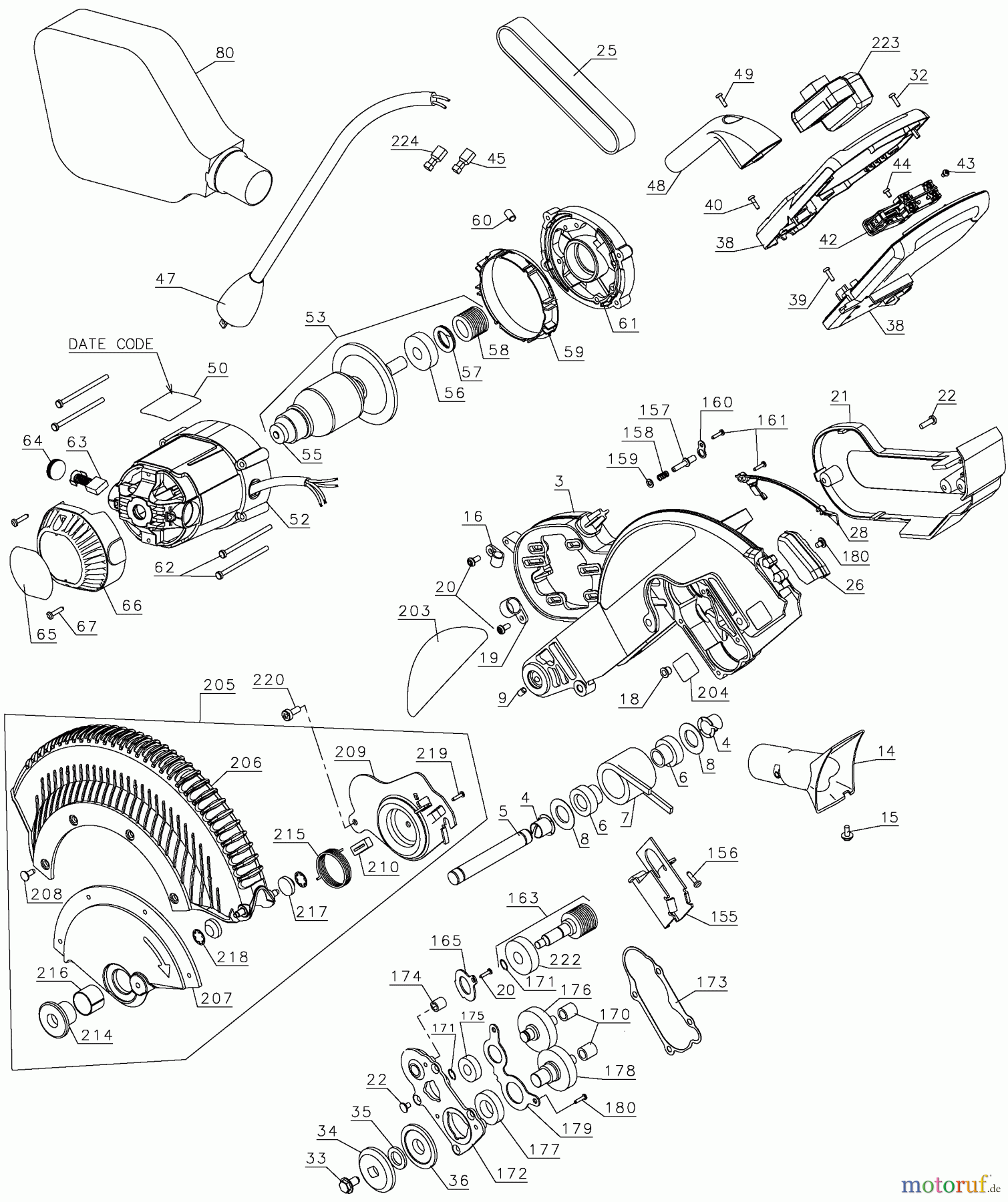DEWALT HOLZARBEITEN Gehrungssägen DW716 WITH XPS DW716XPS Seite 1