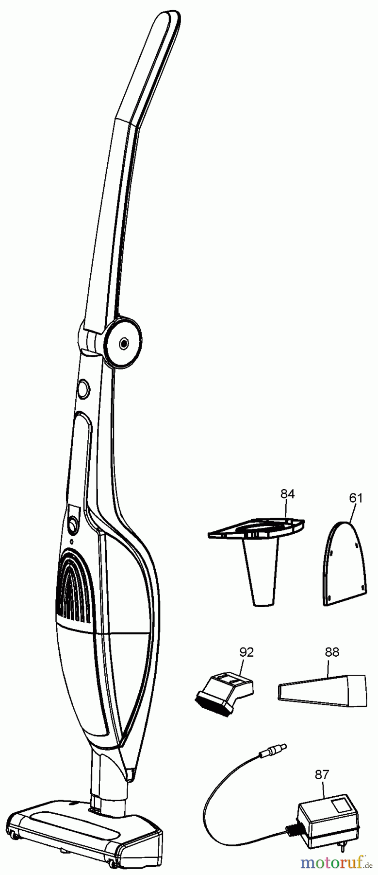  STANLEY VACUUM CLEANERS DUSTBUSTER 18V 2-IN1 DB1800SV Seite 1