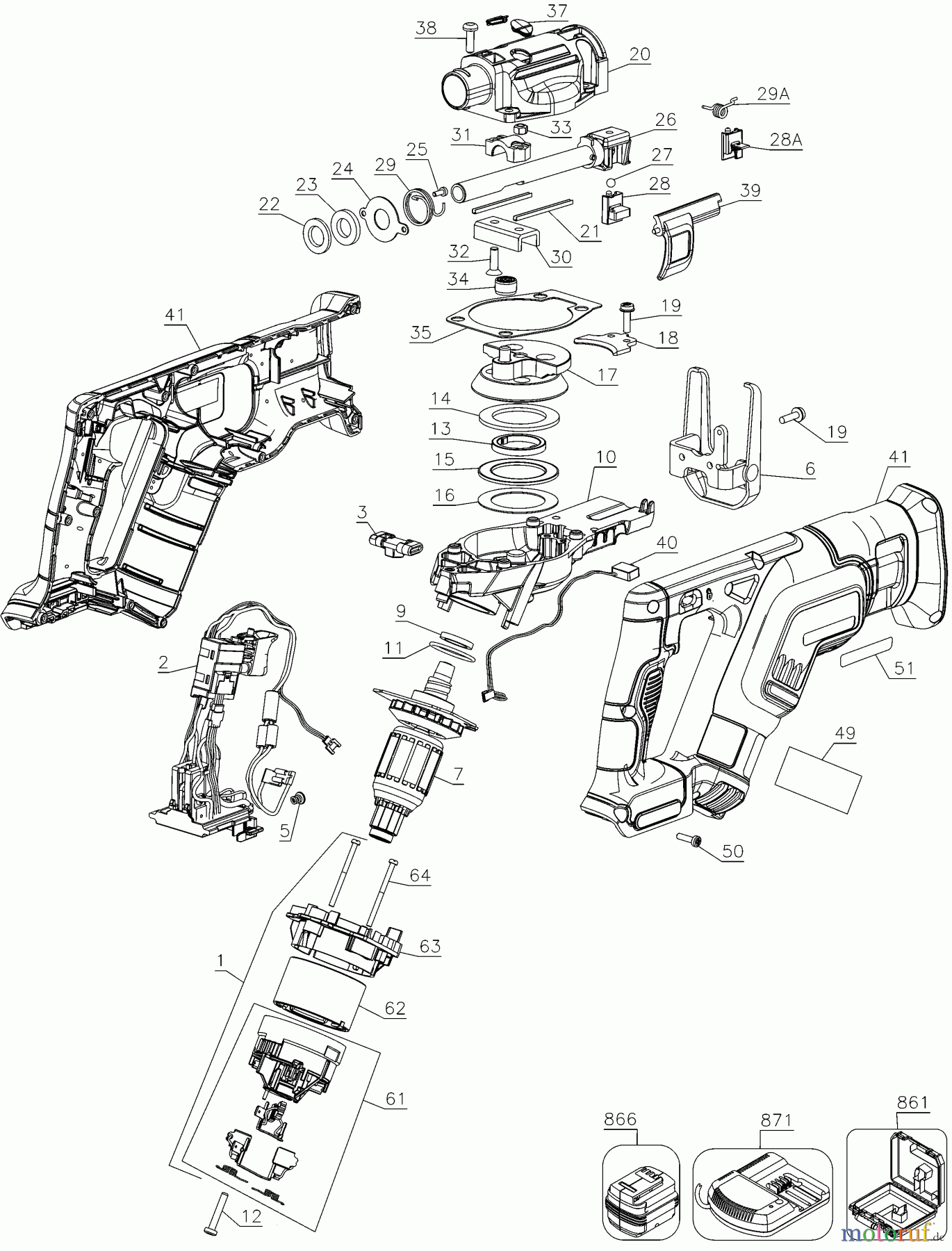 DEWALT HOLZARBEITEN KREISSÄGEN 18V CORDLESS MAGNUM RECIP DCS387M2 Seite 1