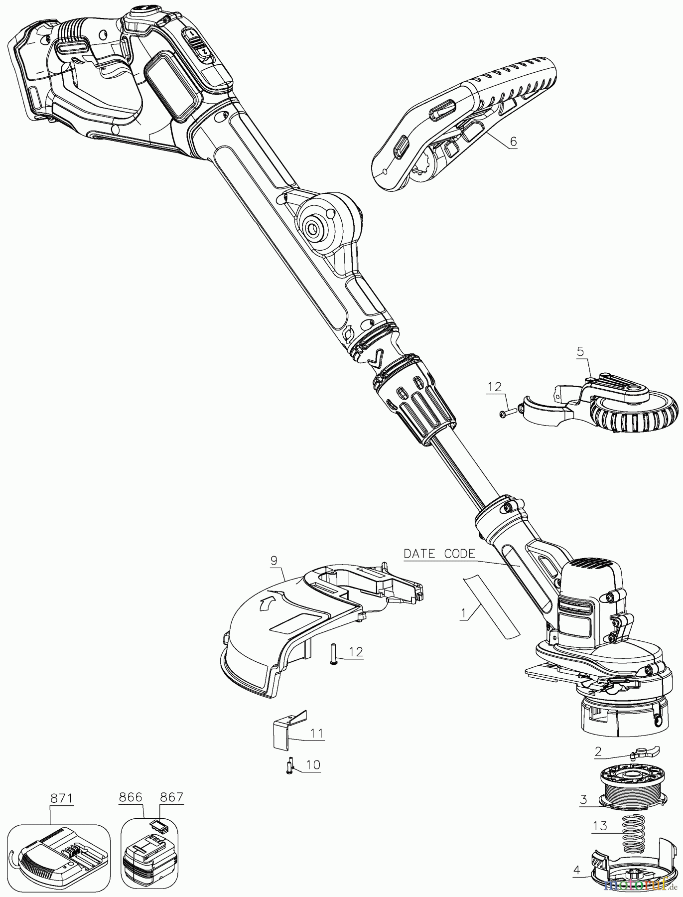 BLACK+DECKER Divers OP161 LSTE520 Seite 1
