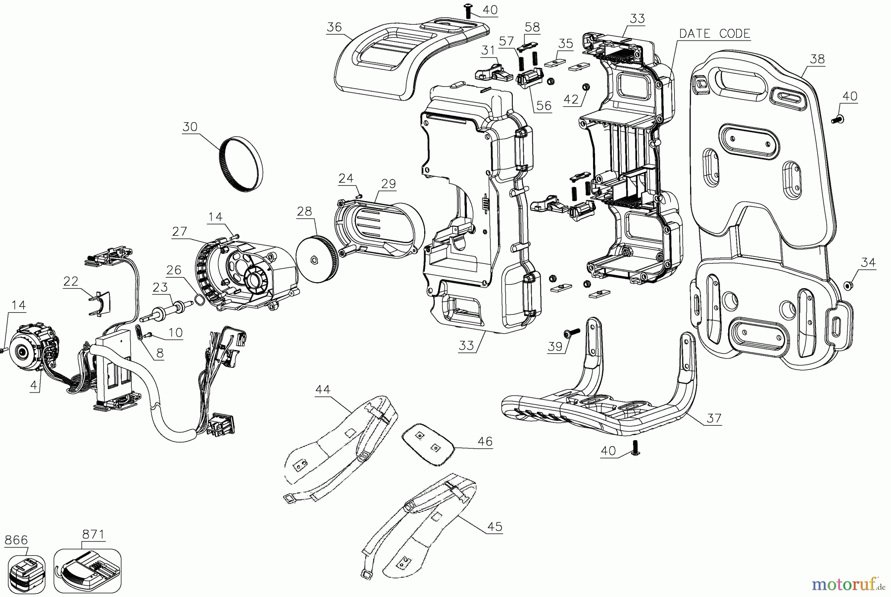 DEWALT Divers 40V 15 AH BACKPK BLO DCBL590X2 Seite 1