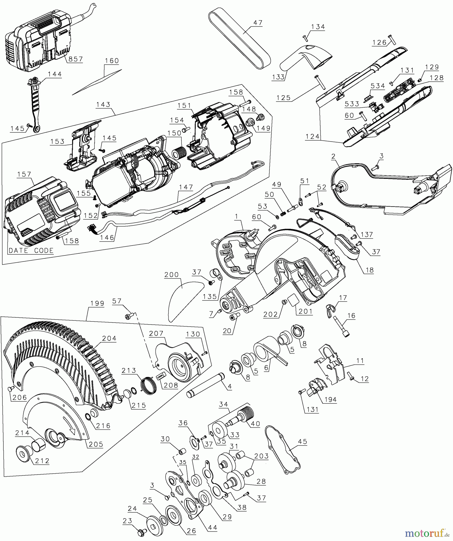 DEWALT HOLZARBEITEN Gehrungssägen 120VMAX CORDED/CORDLESS S DHS790 Seite 1