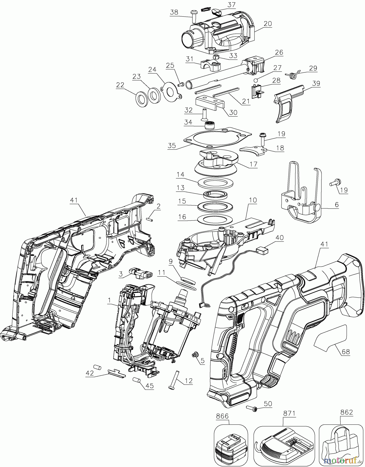 DEWALT HOLZARBEITEN SCHNEIDESÄGEN 20V BRSHLSS COMP REC DCS367D1 Seite 1