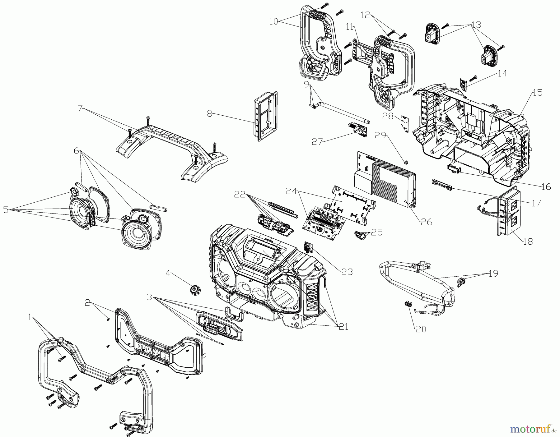  DEWALT SCHNURLOS-SONSTIGES RADIO DCR025 Seite 1