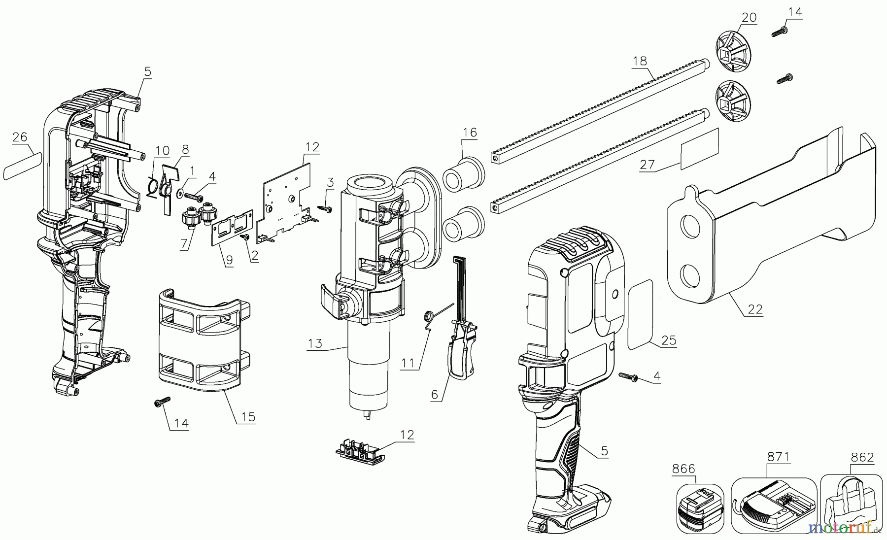 DEWALT ZUBEHÖR ACCESSORIES, ATTACHMENTS & UNPOWERED 20V EPOXY DISP 1:1 DCE591B Seite 1