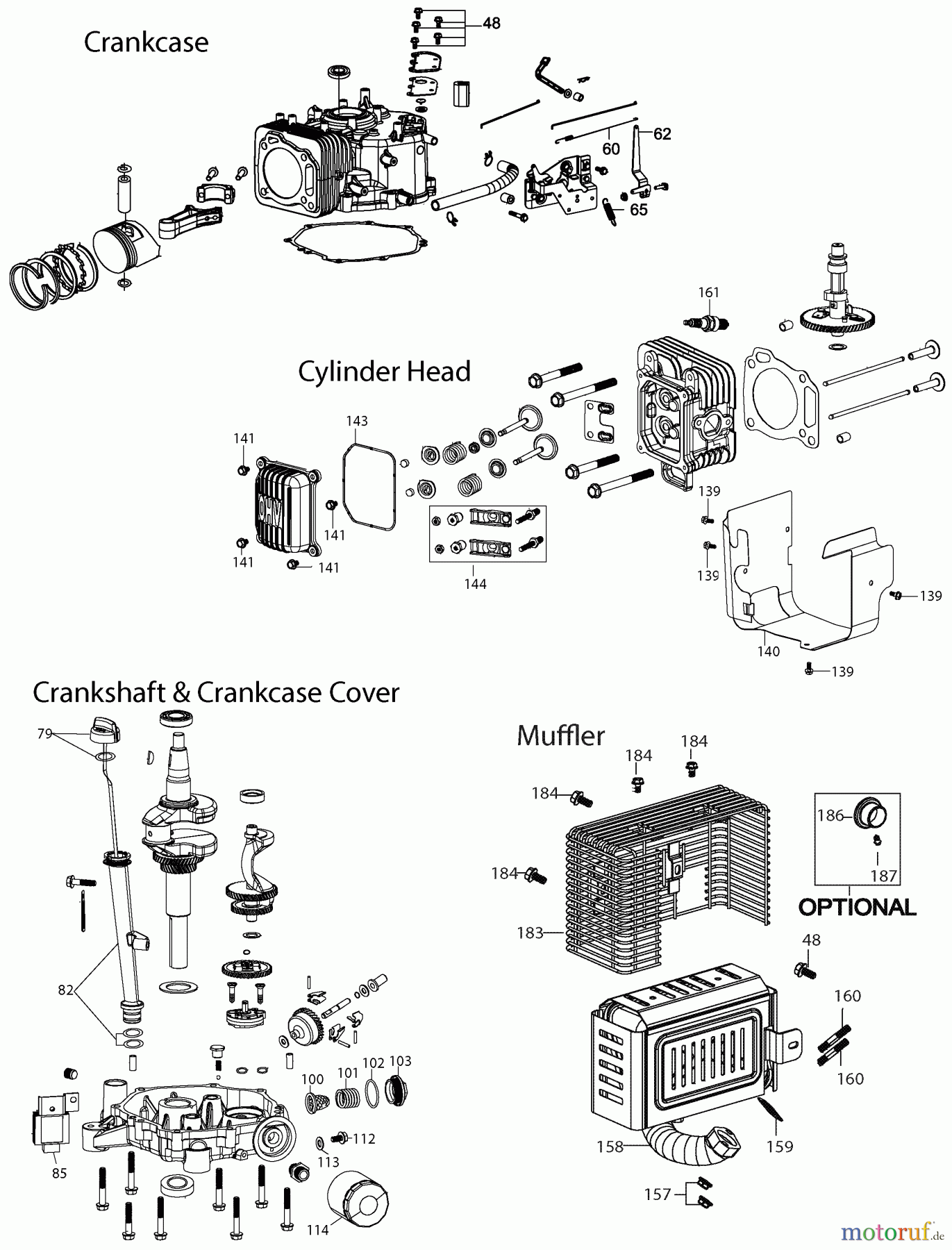  CRAFTSMAN Divers ENGINE 4P90JUD Seite 2