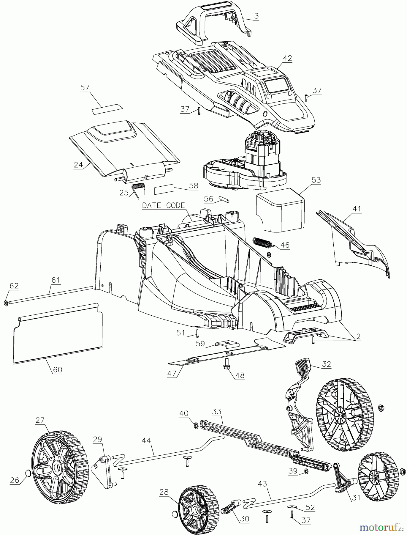 BLACK+DECKER INNENAUSSTATTUNG OBERFRÄSEN, ABRICHTHOBELMASCHINEN UND FRÄSER 12 AMP 17IN ELC MWR BEMW482ES Seite 1