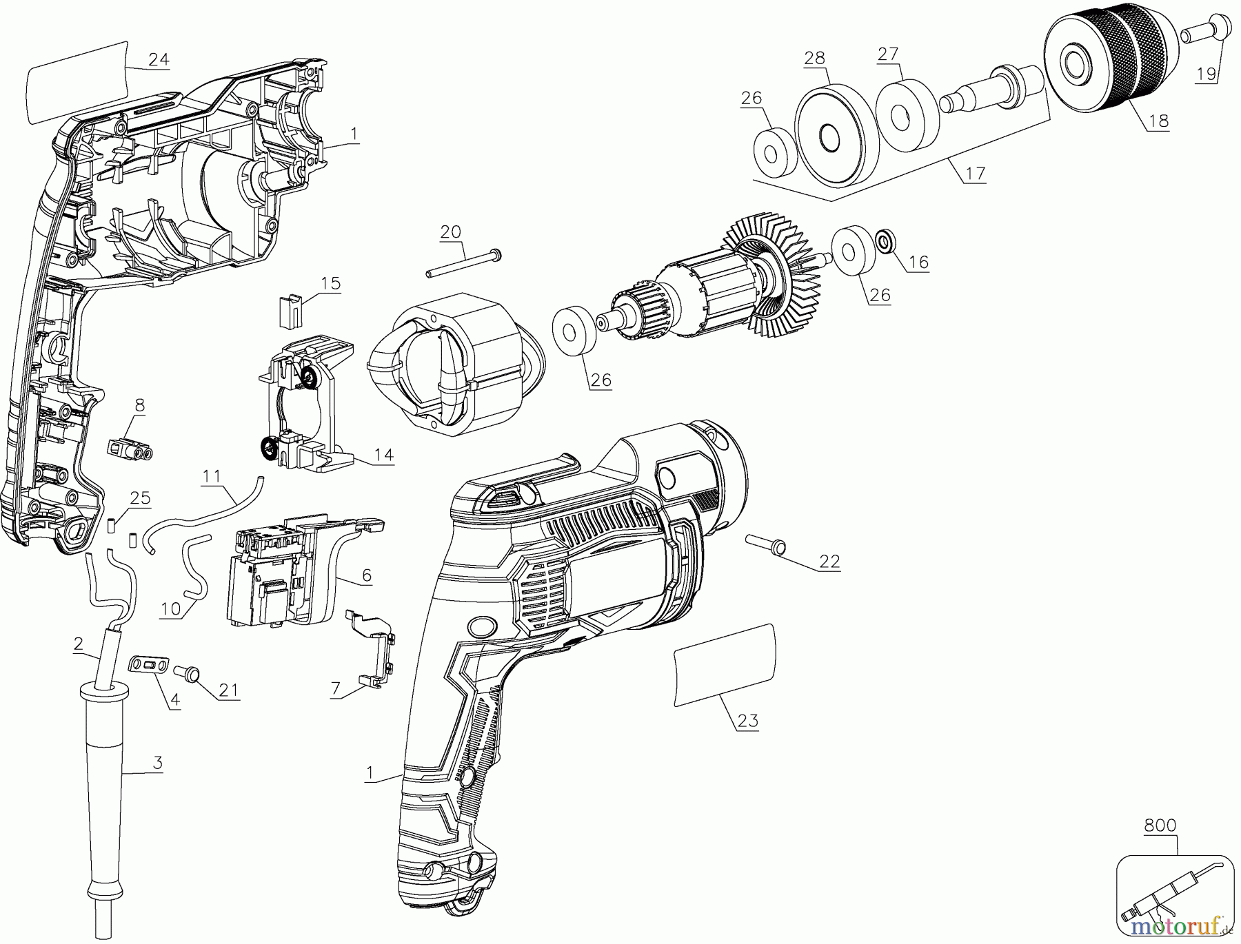 CRAFTSMAN CORDLESS DRILLS 3/8 DRILL/DRIVER CMED731 Seite 1