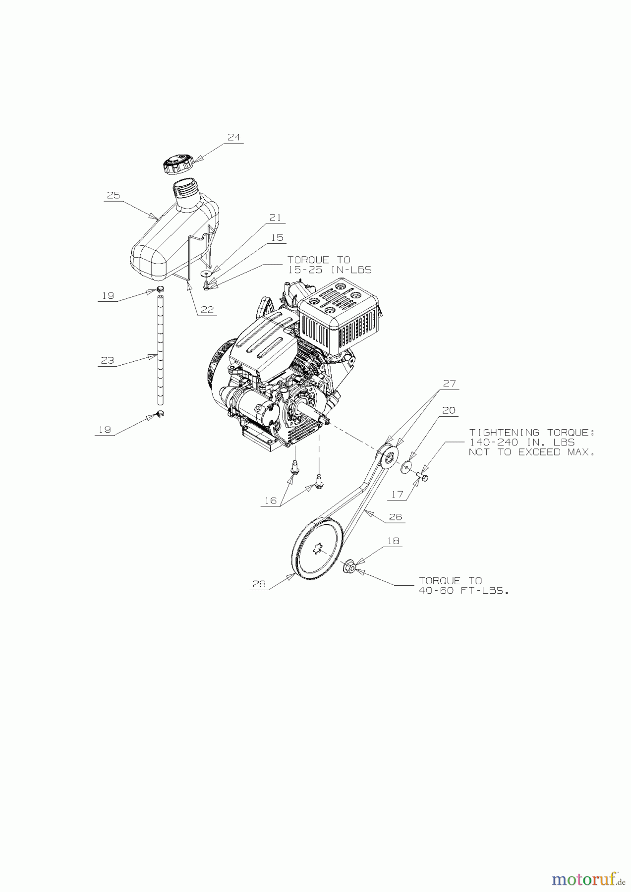CRAFTSMAN Divers SNOWTHROWER CMXGBAM1054540 Seite 2