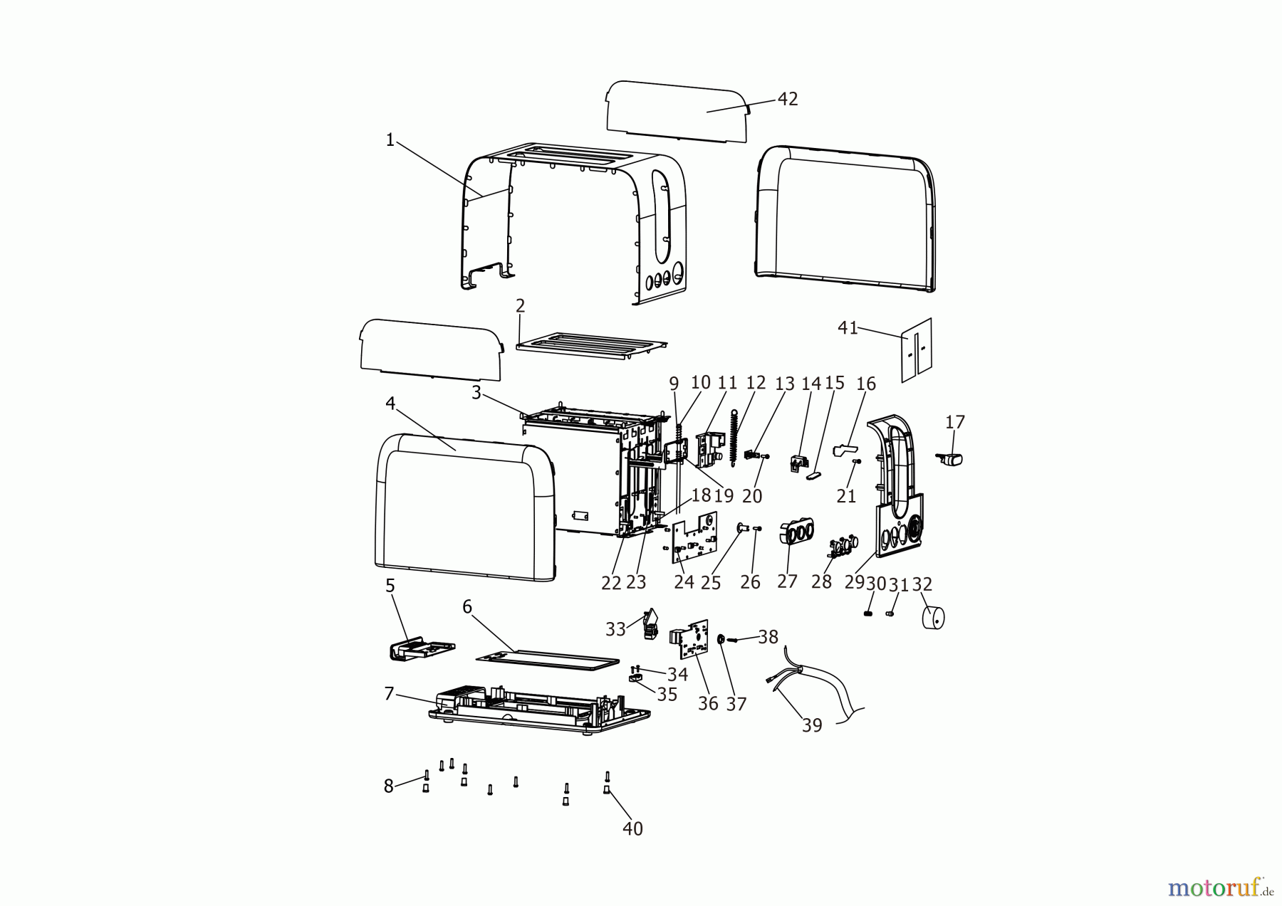  BLACK+DECKER HAUSHALT KOCHEN TOASTER ET244 Seite 1