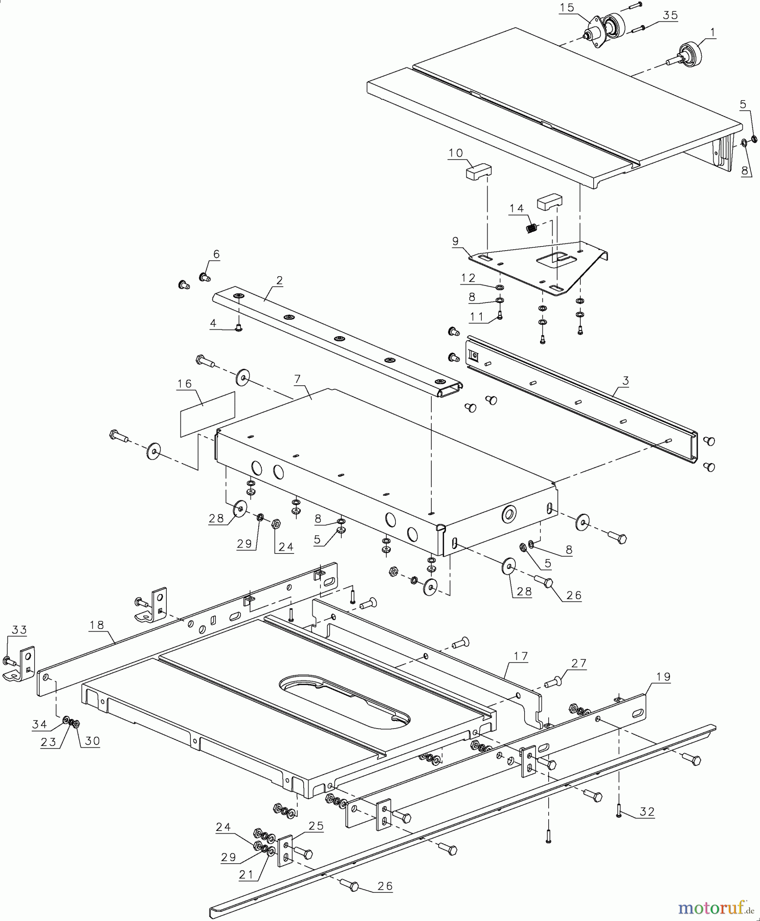 DEWALT HOLZARBEITEN UNIVERSAL-SÄGEN SCHIEBETISCH DE7461-QZ Seite 2