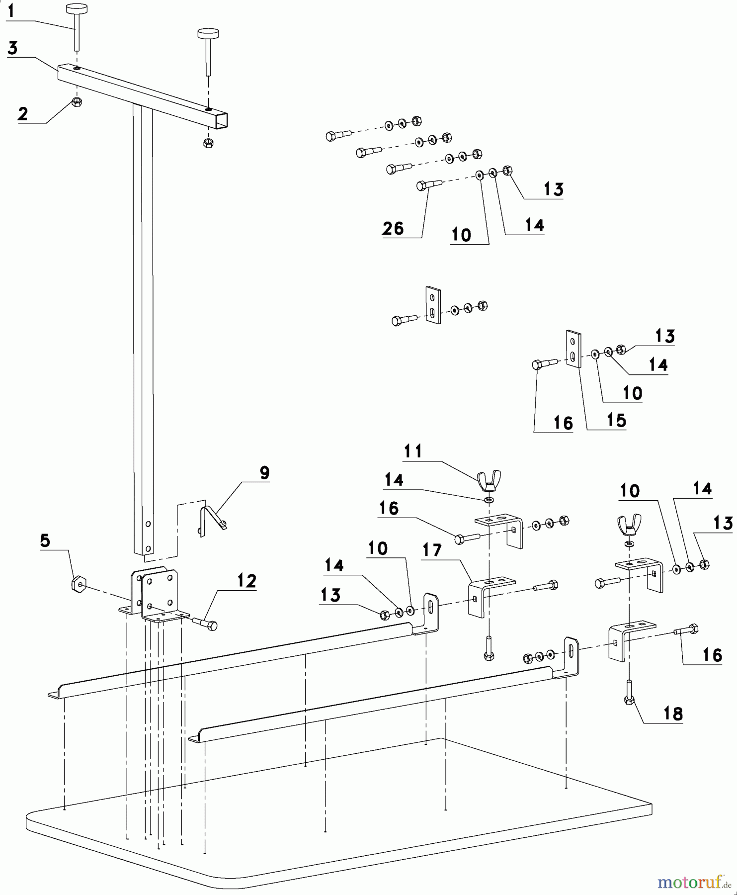  DEWALT ZUBEHÖR ACCESSORIES, ATTACHMENTS & UNPOWERED OUTFEED TABLE DW7463 Seite 1