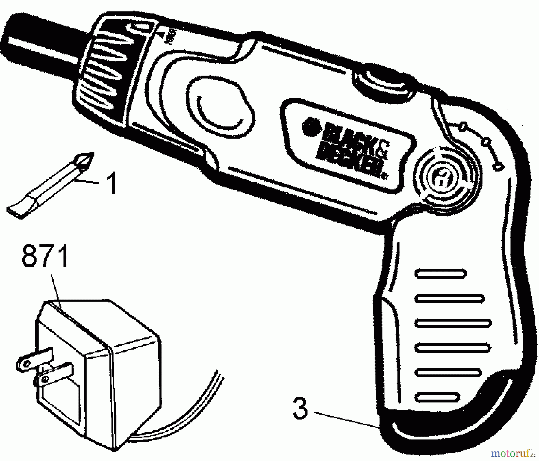  BLACK+DECKER Divers 2.4V SCREWDRIVER 9073 Seite 1