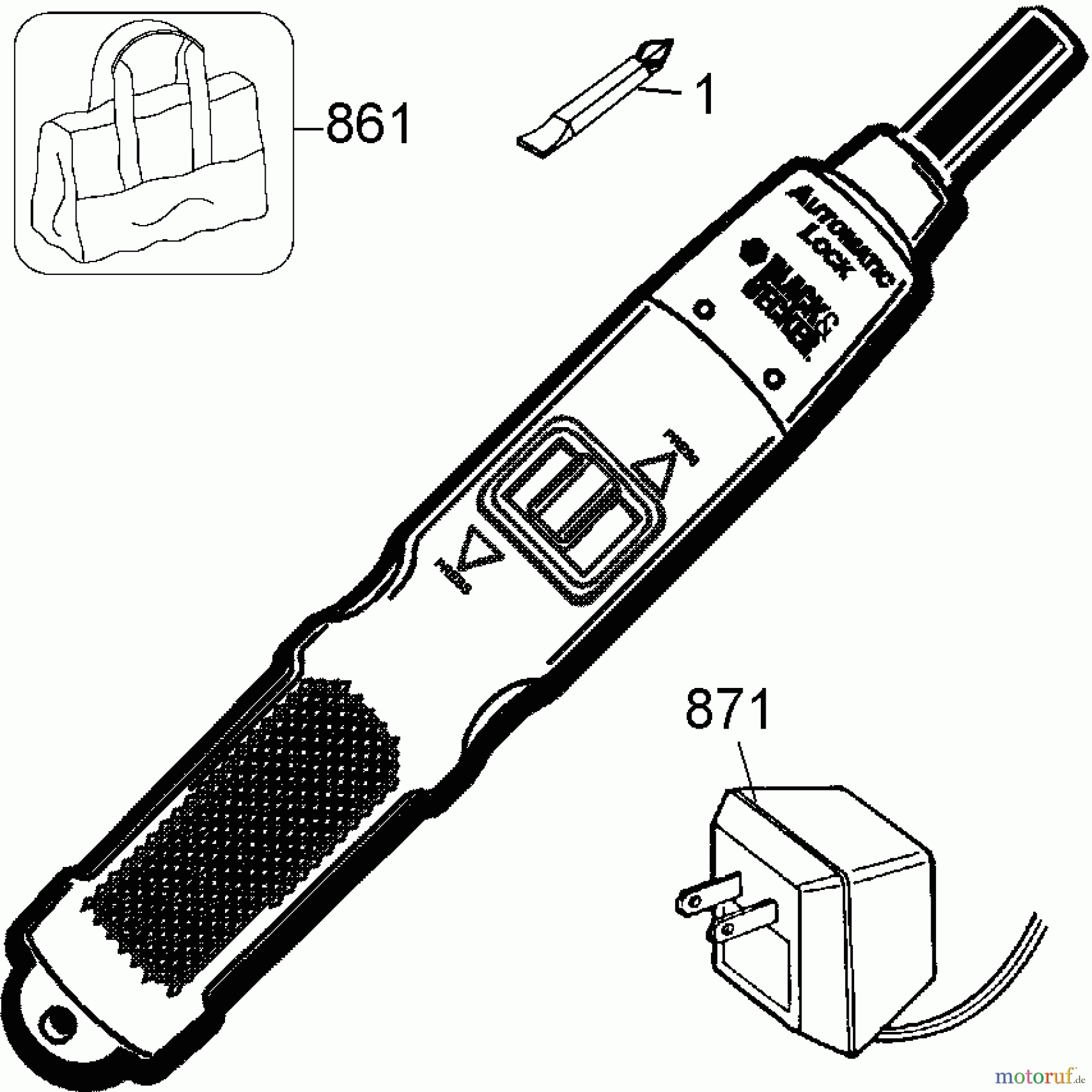 BLACK+DECKER Divers 3.6V INT SCREWDRIVER EZK-1 Seite 1