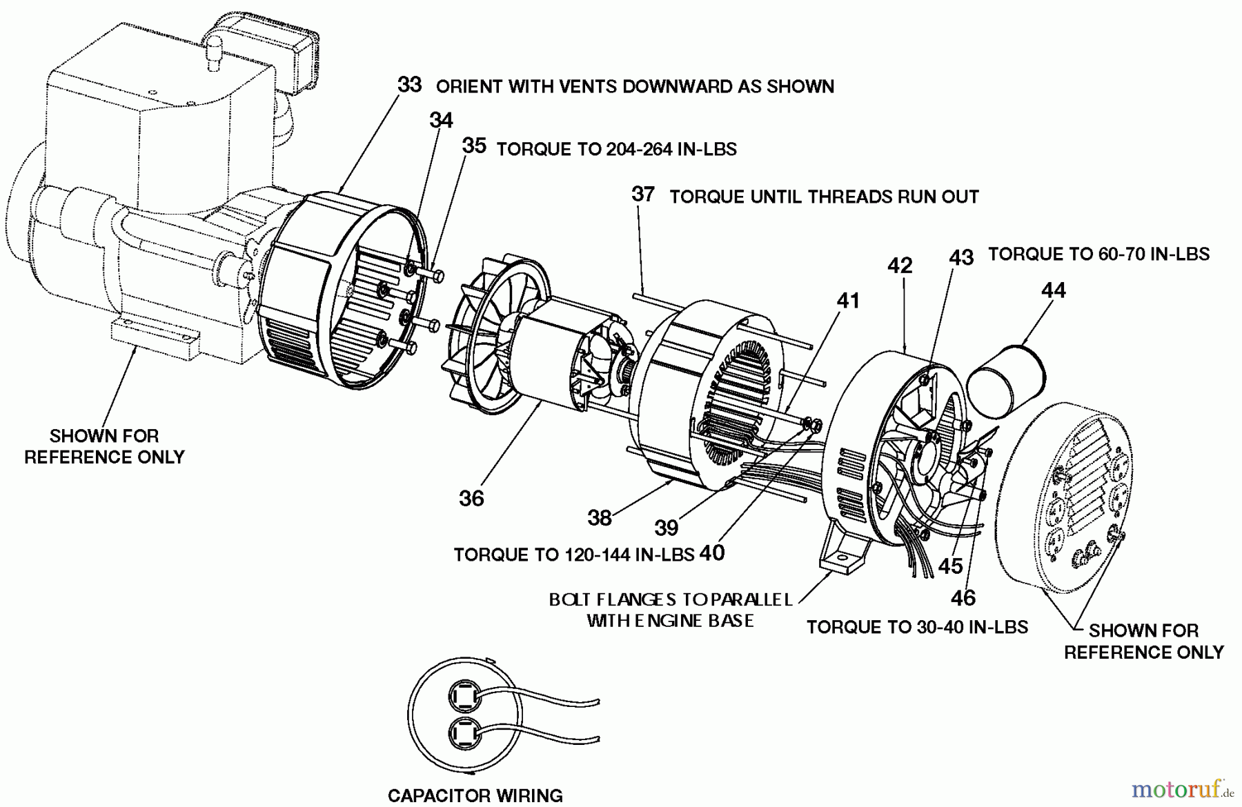 OEM Black und Decker Divers G 4500W 9HP HONDA EXGHV4510 Seite 3