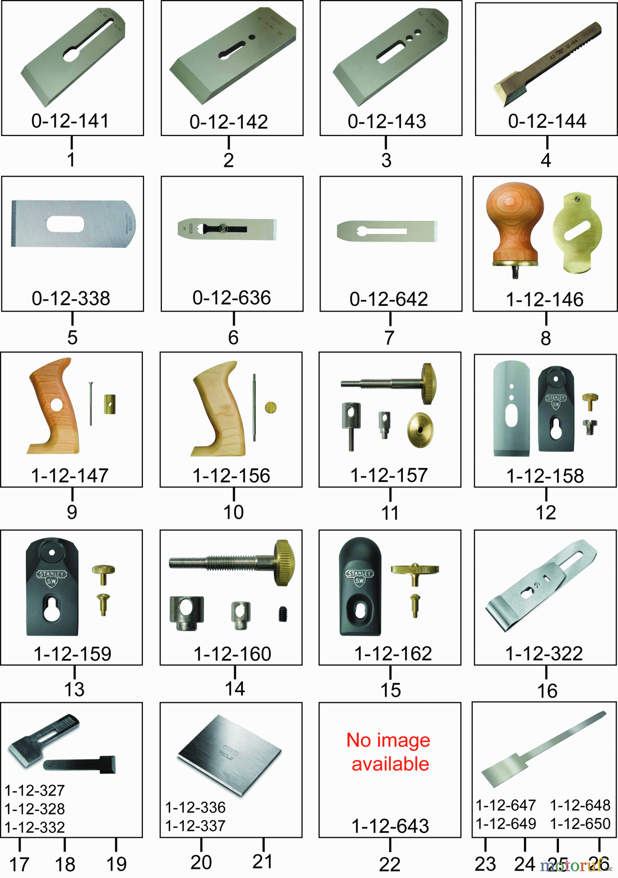  STANLEY WOODWORKING PLANERS ZUBEHOER HAND PLANE PARTS Seite 1