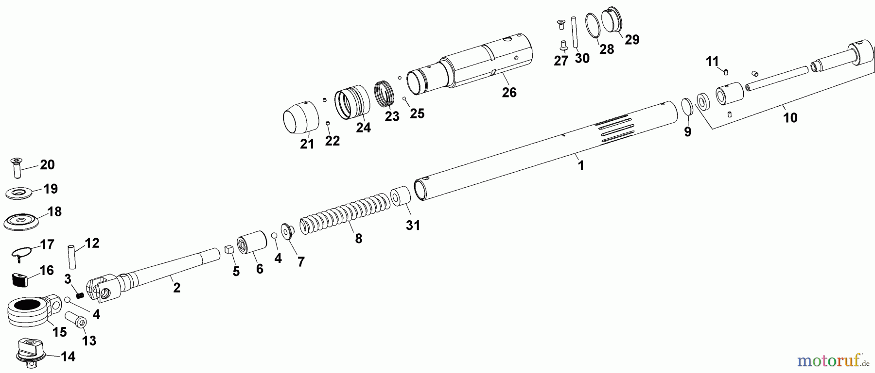 PROTO Divers SHELL TORQUE WR FLEX 3/8 J6012FC Seite 1