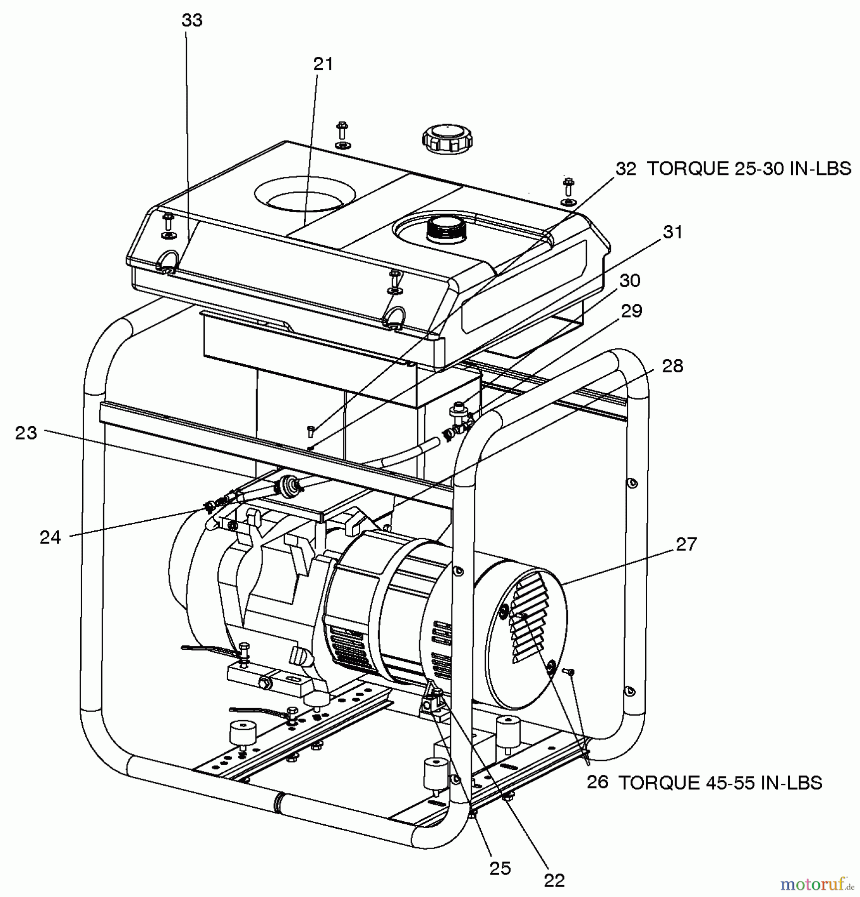 CRAFTSMAN Divers G 4250W 9HP HONDA 919-67004 Seite 3