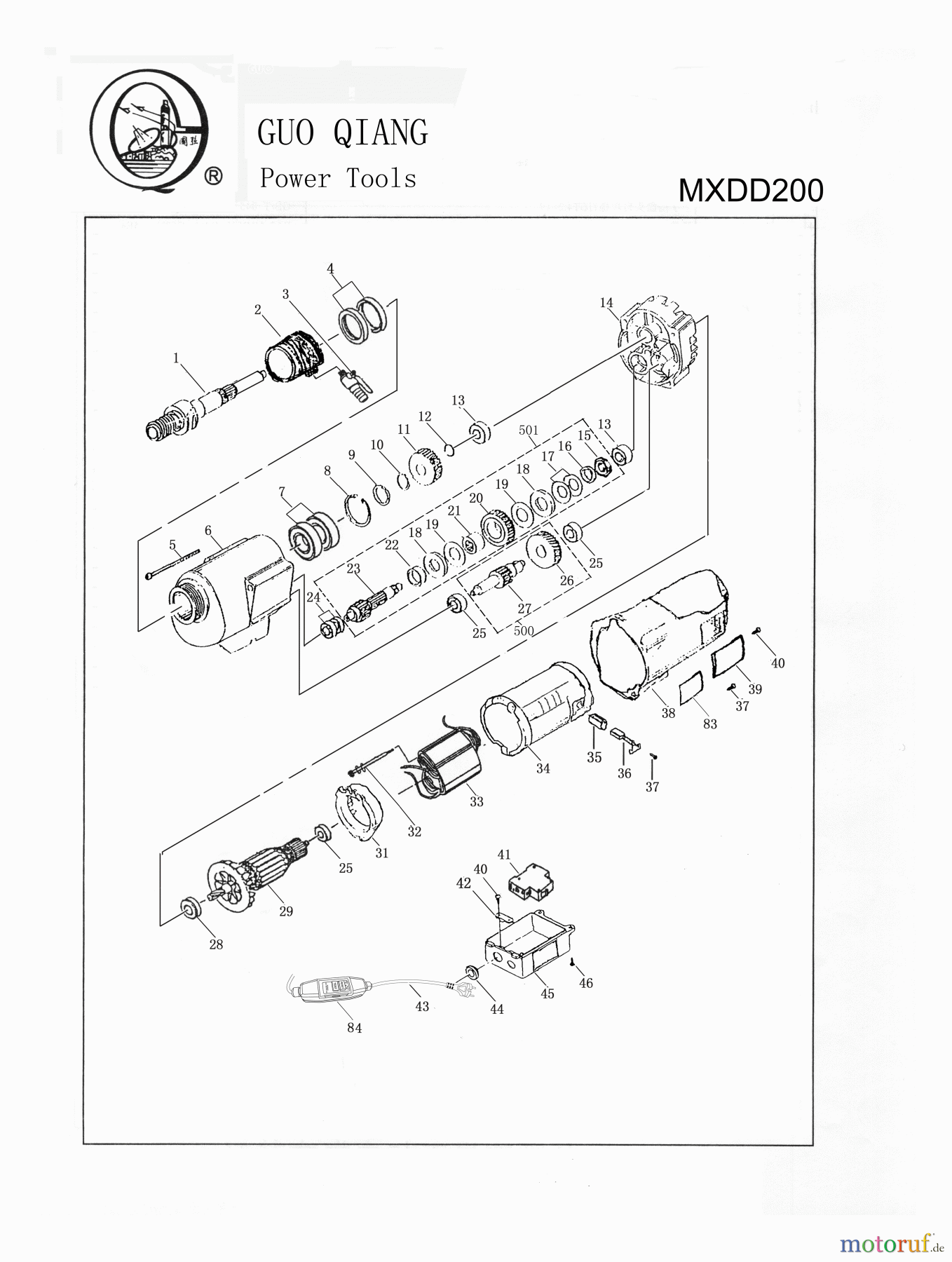 STANLEY DRILLS MIXERS DIAMANT-BOHRER MXDD200 Seite 1
