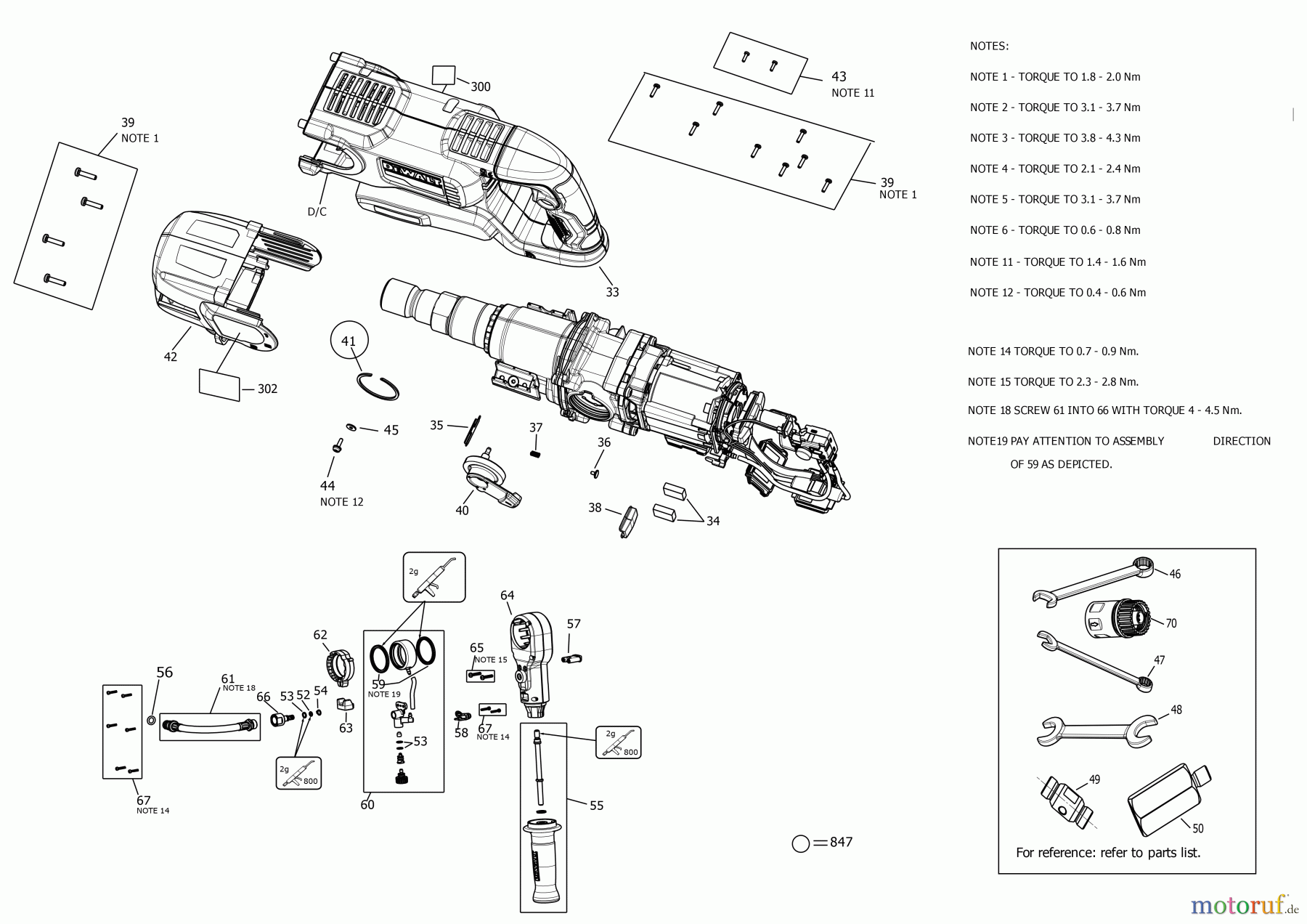 DEWALT Bohrmaschinen Kernbohrgeräte KERNBOHRER DCD150Z2 Seite 2