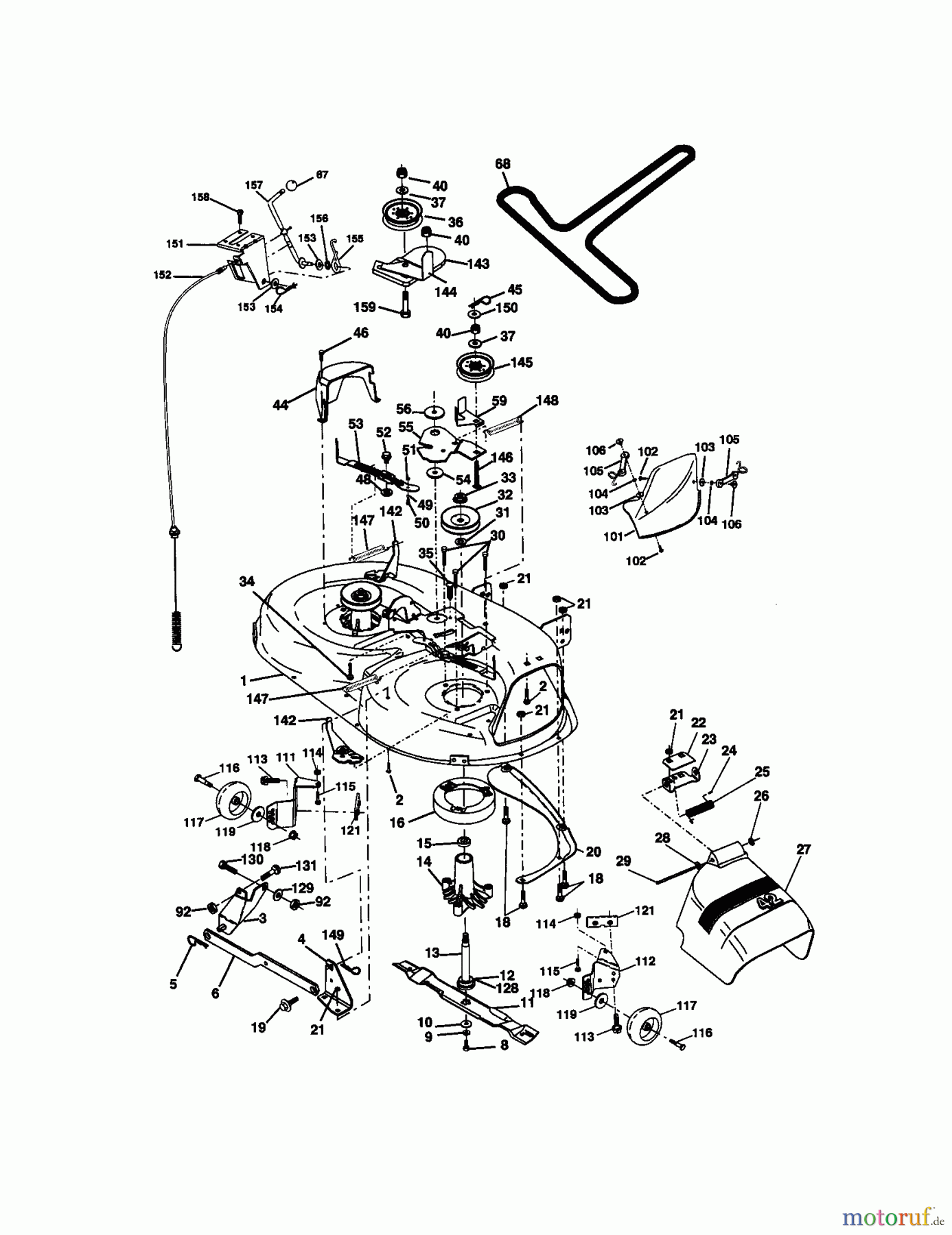  CRAFTSMAN Divers 42 LAWN TRACTOR 917.270941 Seite 10