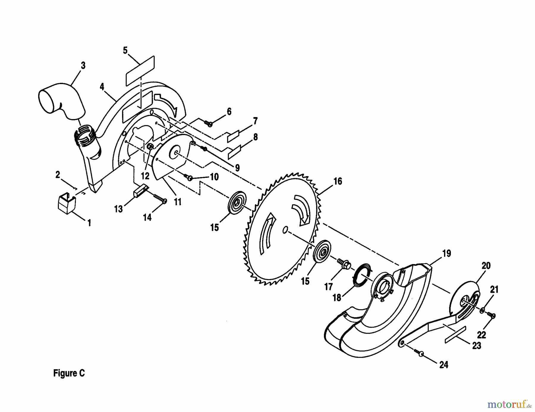 CRAFTSMAN Divers 10 COMPOUND MITR SAW 315.212110 Seite 3