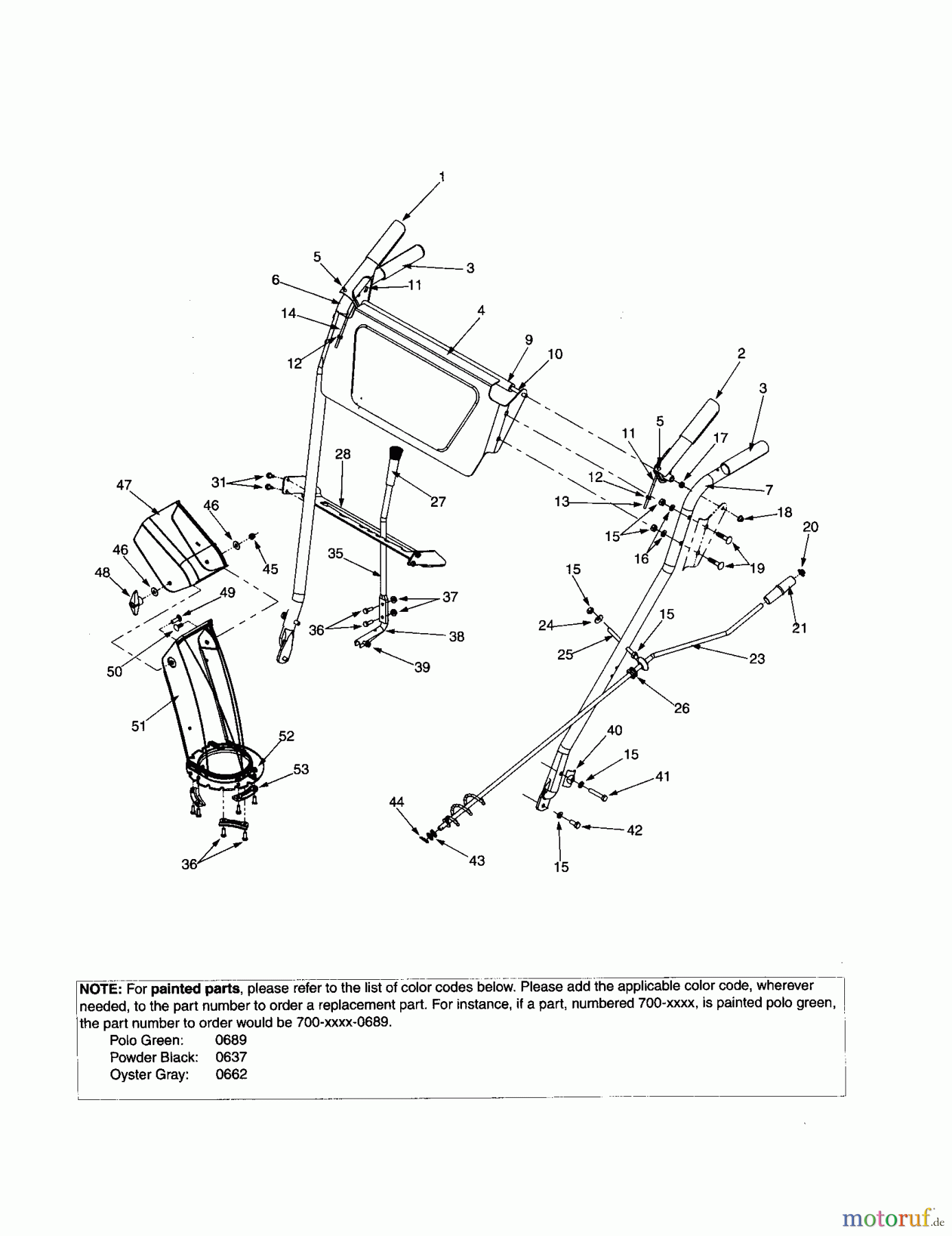 CRAFTSMAN Divers SNOW BLOWER 247.886640 Seite 5