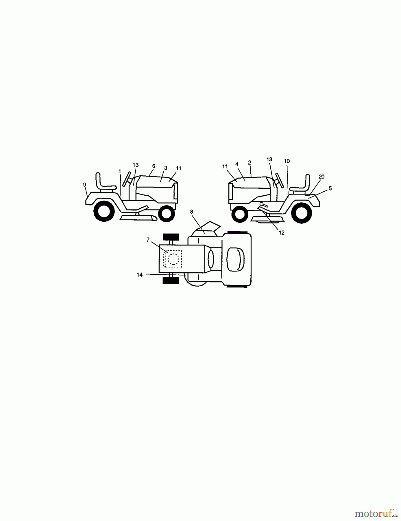CRAFTSMAN Divers RASENTRAKTOR 917.272054 Seite 7