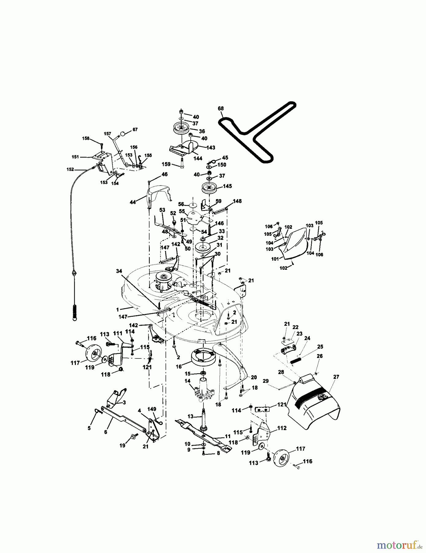 CRAFTSMAN Divers RASENTRAKTOR 917.272053 Seite 10