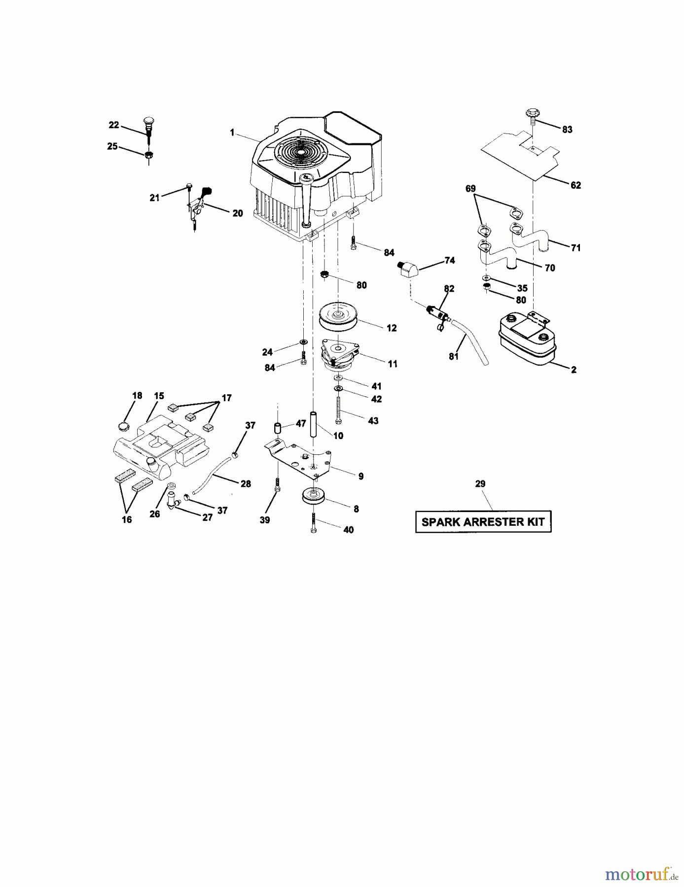CRAFTSMAN Divers RASENTRAKTOR 917.275031 Seite 5