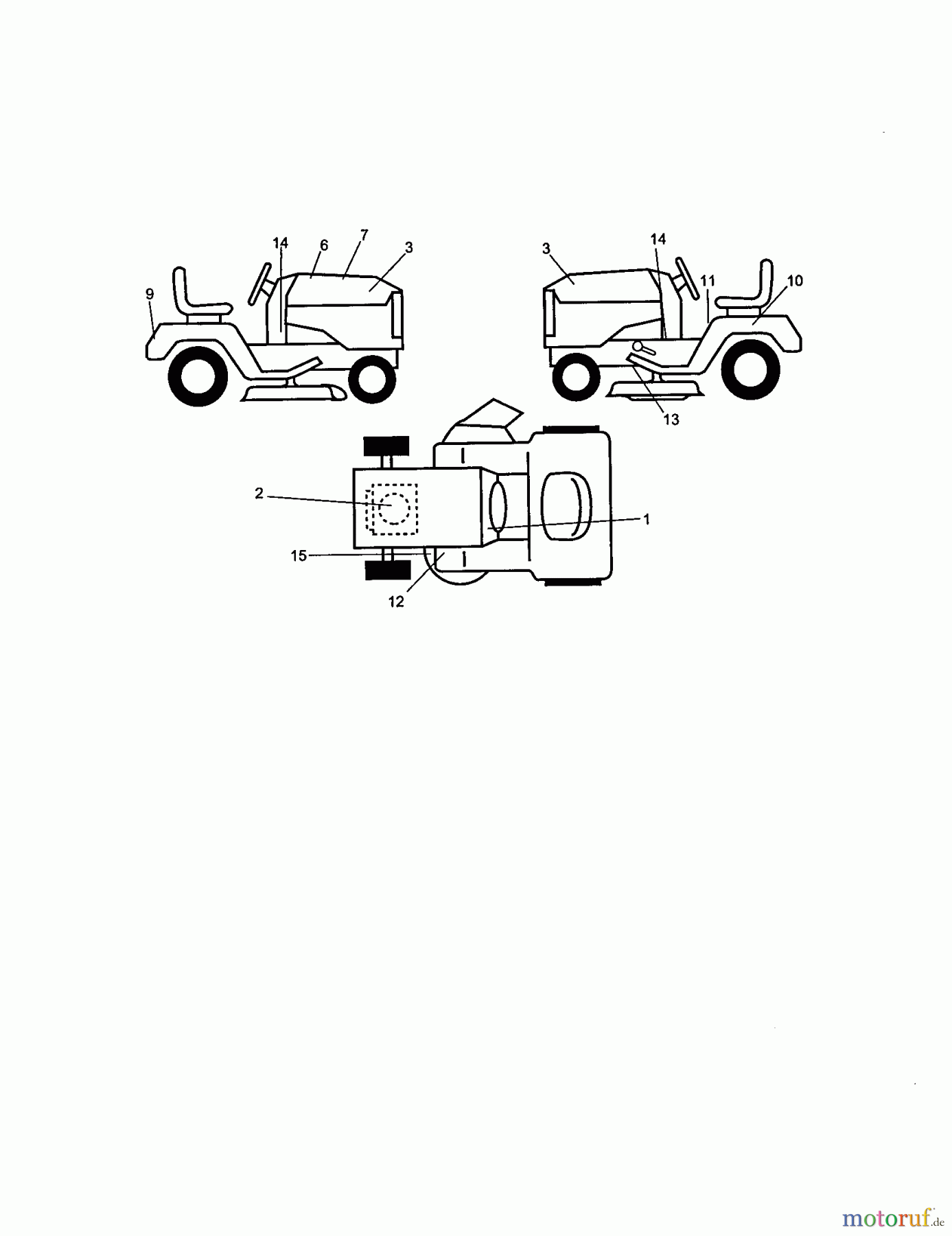  CRAFTSMAN Divers RASENTRAKTOR 917.271531 Seite 8