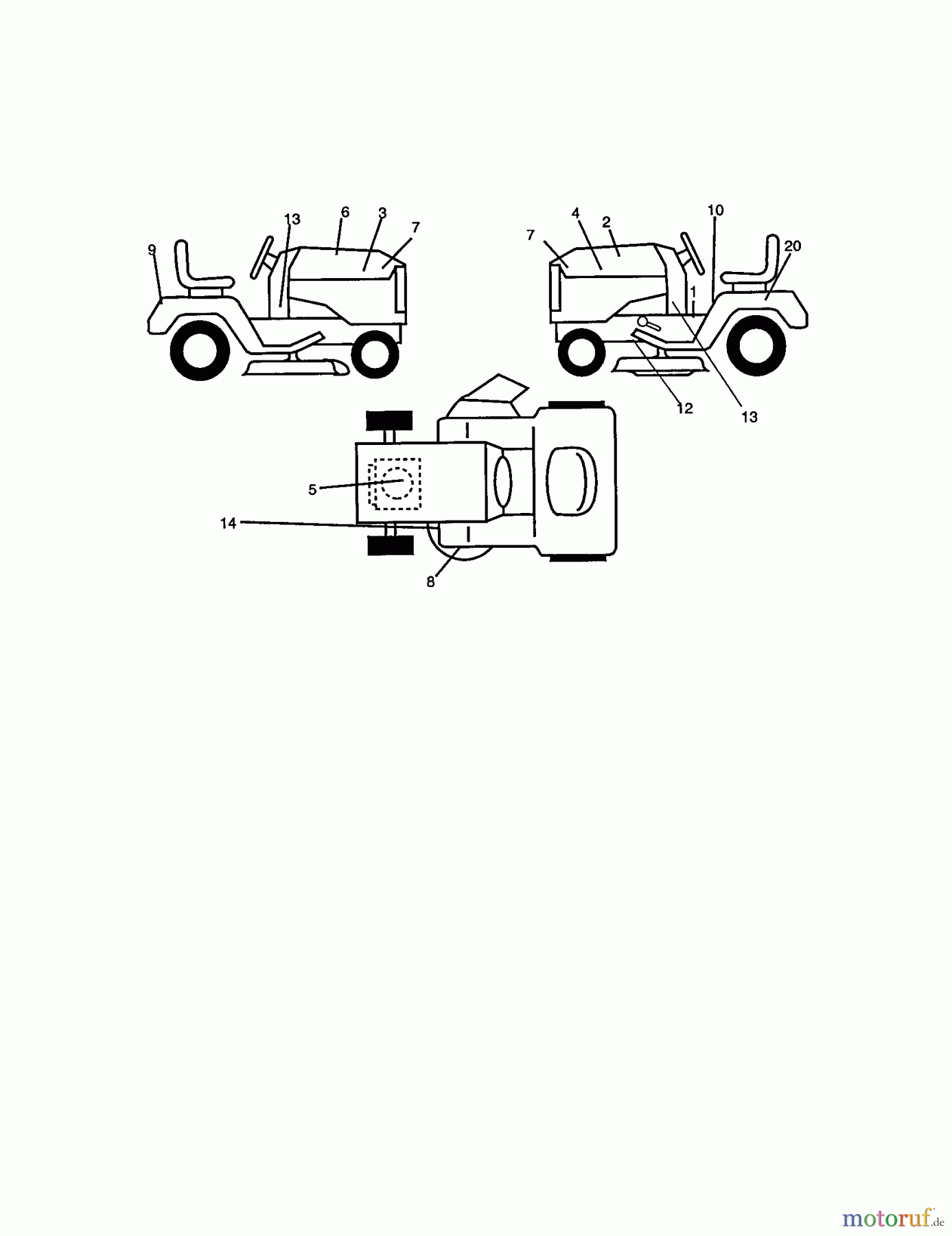 CRAFTSMAN Divers RASENTRAKTOR 917.271634 Seite 8
