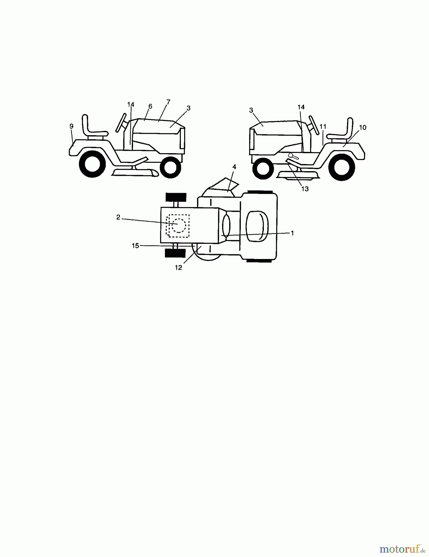 CRAFTSMAN Divers RASENTRAKTOR 917.271532 Seite 7