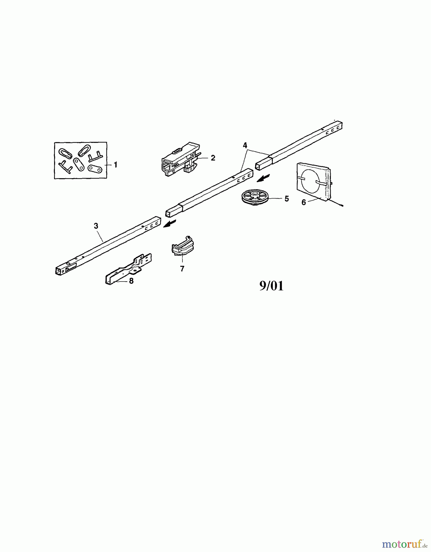 CRAFTSMAN Divers DE-GARAGE DOOR OPENER 139.53962SRT1 Seite 1