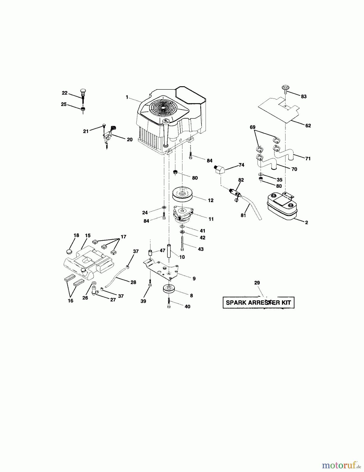 CRAFTSMAN Divers RASENTRAKTOR 917.275032 Seite 5