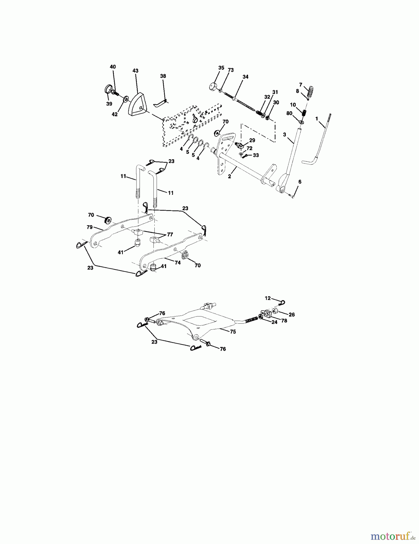CRAFTSMAN Divers GARDEN TRACTOR 917.275280 Seite 6