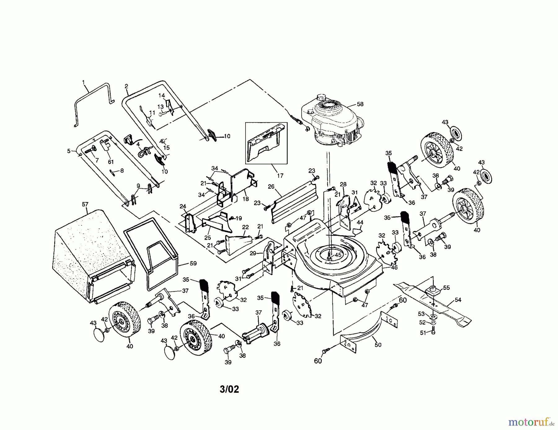  CRAFTSMAN Divers RASENMÄHER 917.388600 Seite 1