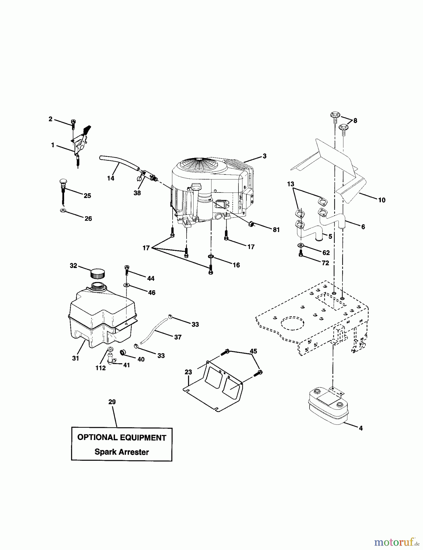 CRAFTSMAN Divers RASENTRAKTOR 917.279901 Seite 7