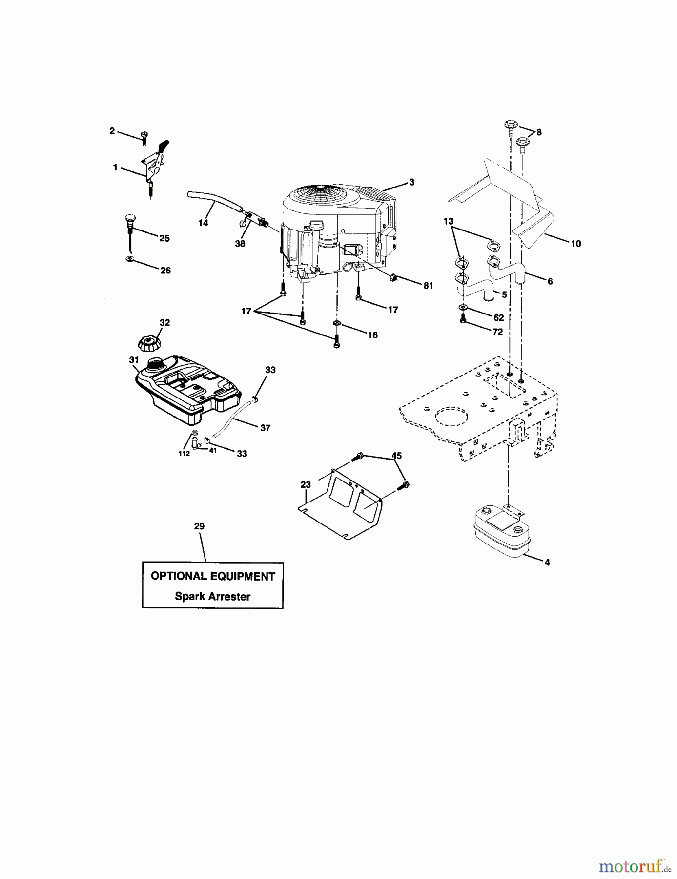 CRAFTSMAN Divers RASENTRAKTOR 917.272281 Seite 5